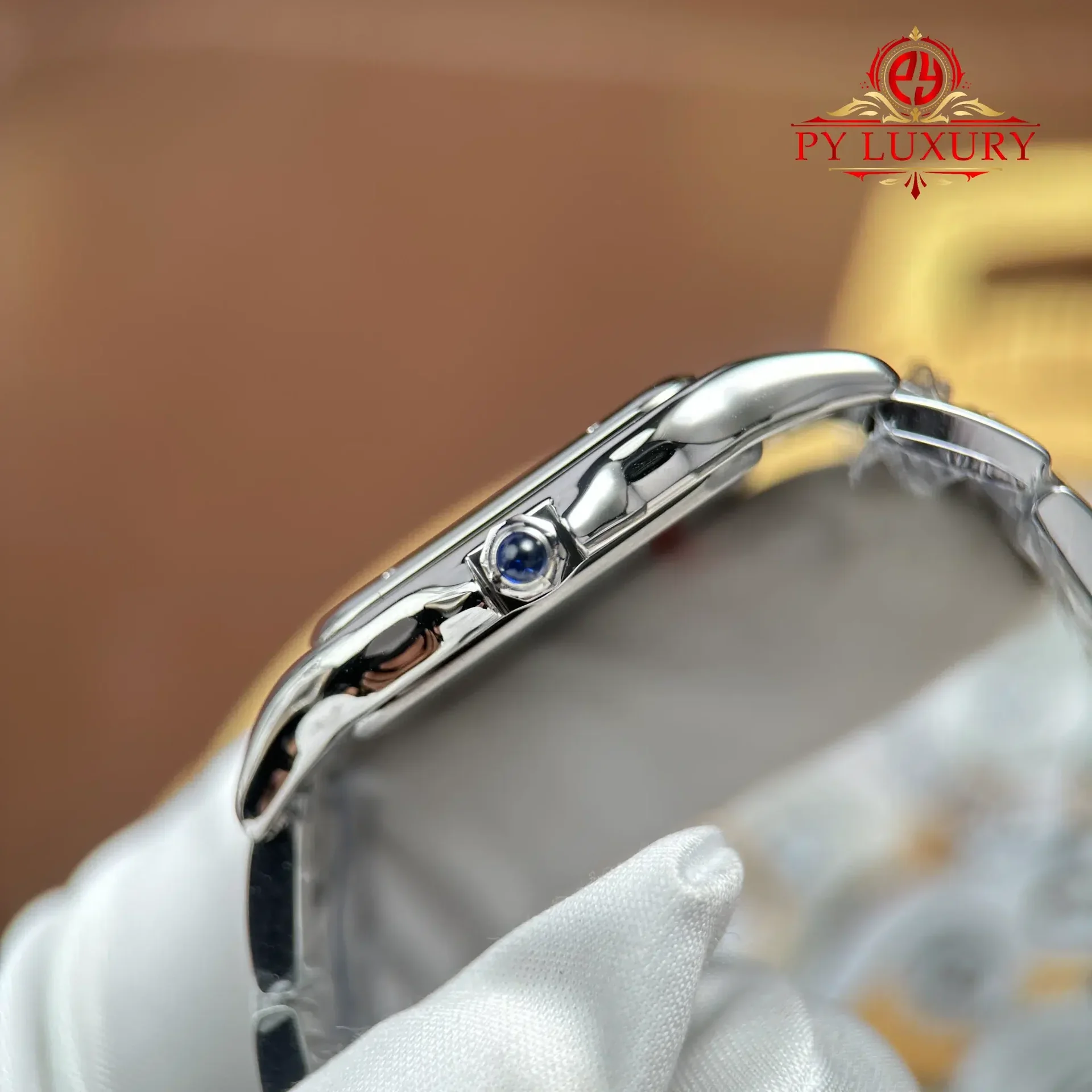 Cartier Panthère Large Model WSPN0016 Steel White Dial Best Replica 31mm x 42mm - 图片 9
