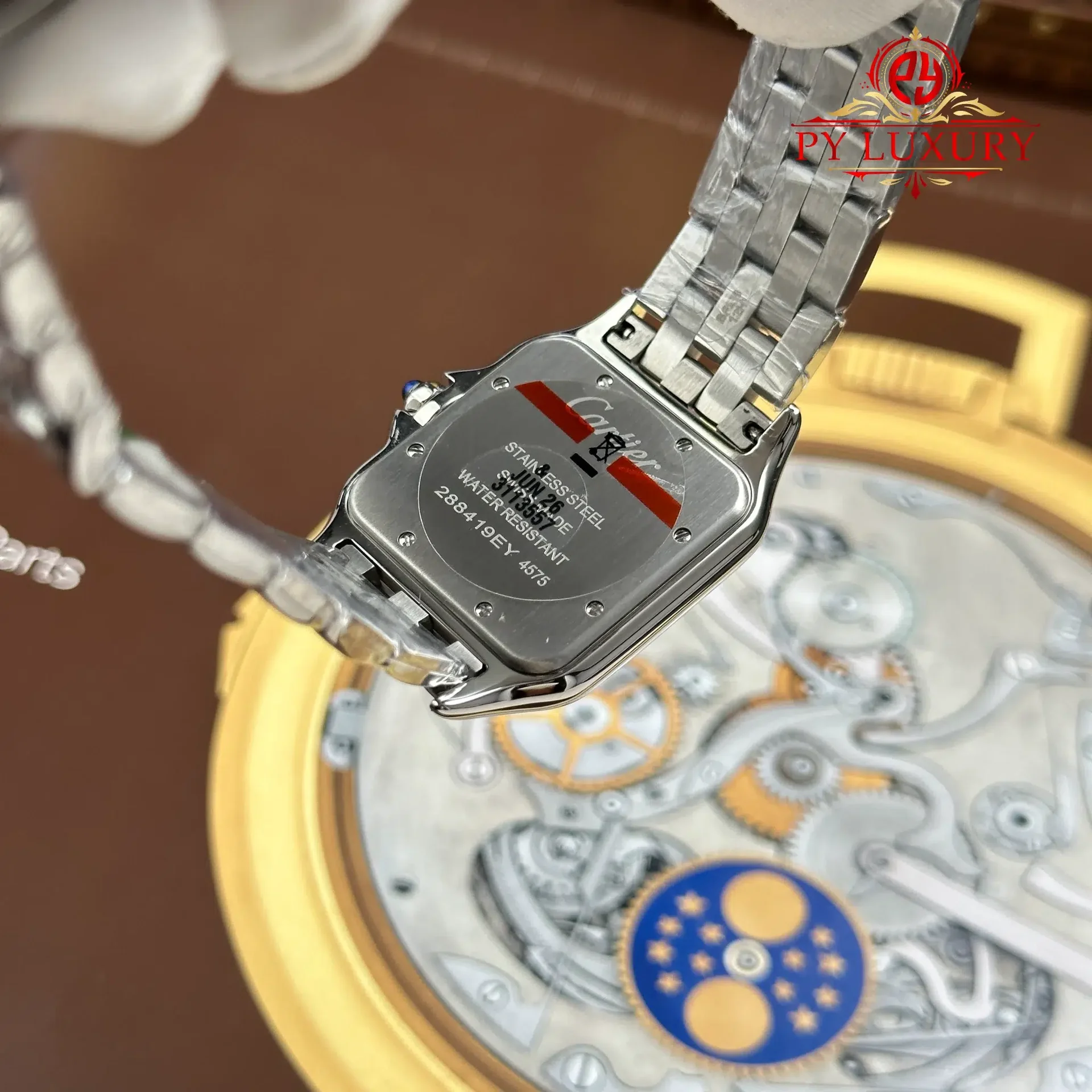 Cartier Panthère Large Model WSPN0016 Steel White Dial Best Replica 31mm x 42mm - 图片 11