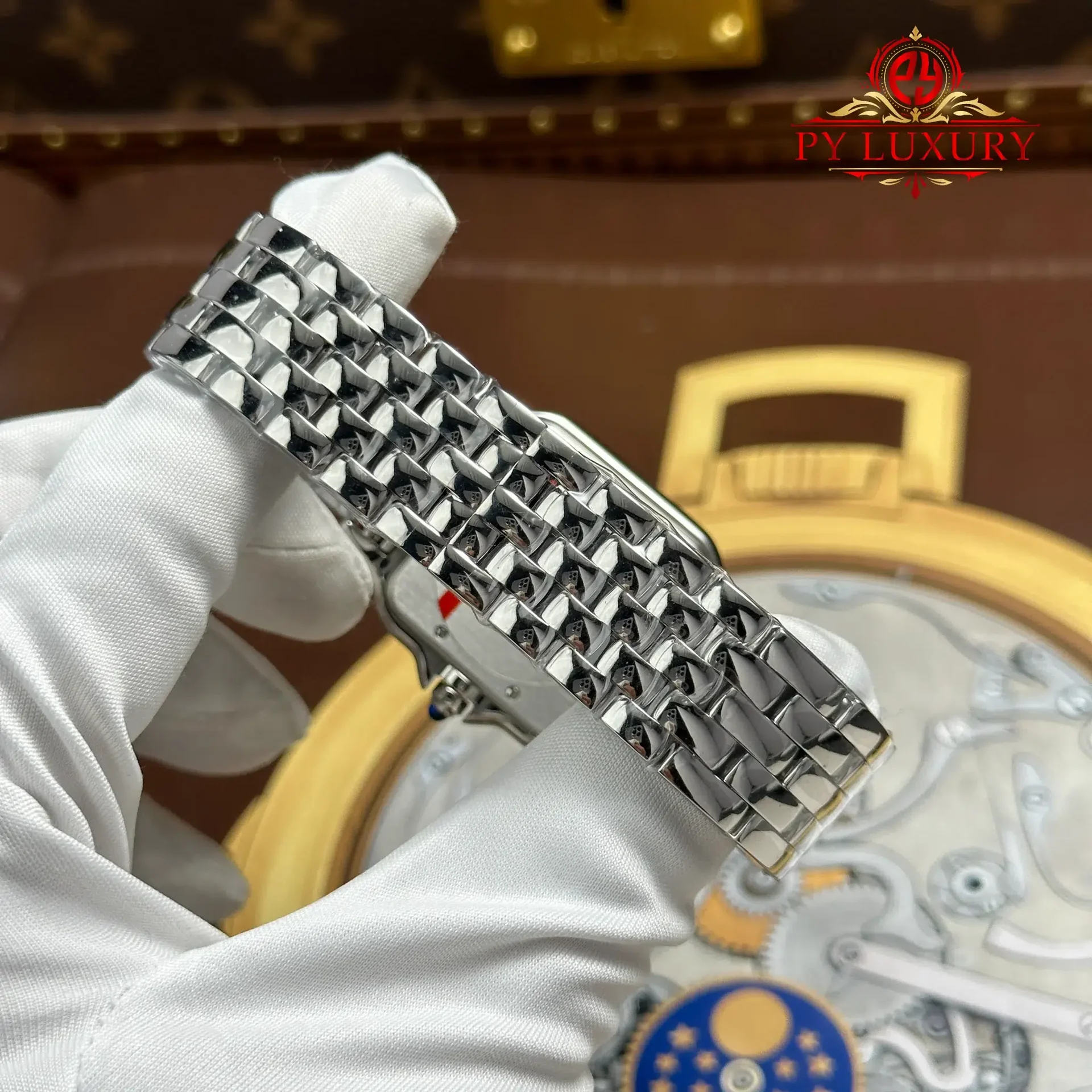 Cartier Panthère Large Model WSPN0016 Steel White Dial Best Replica 31mm x 42mm - 图片 13
