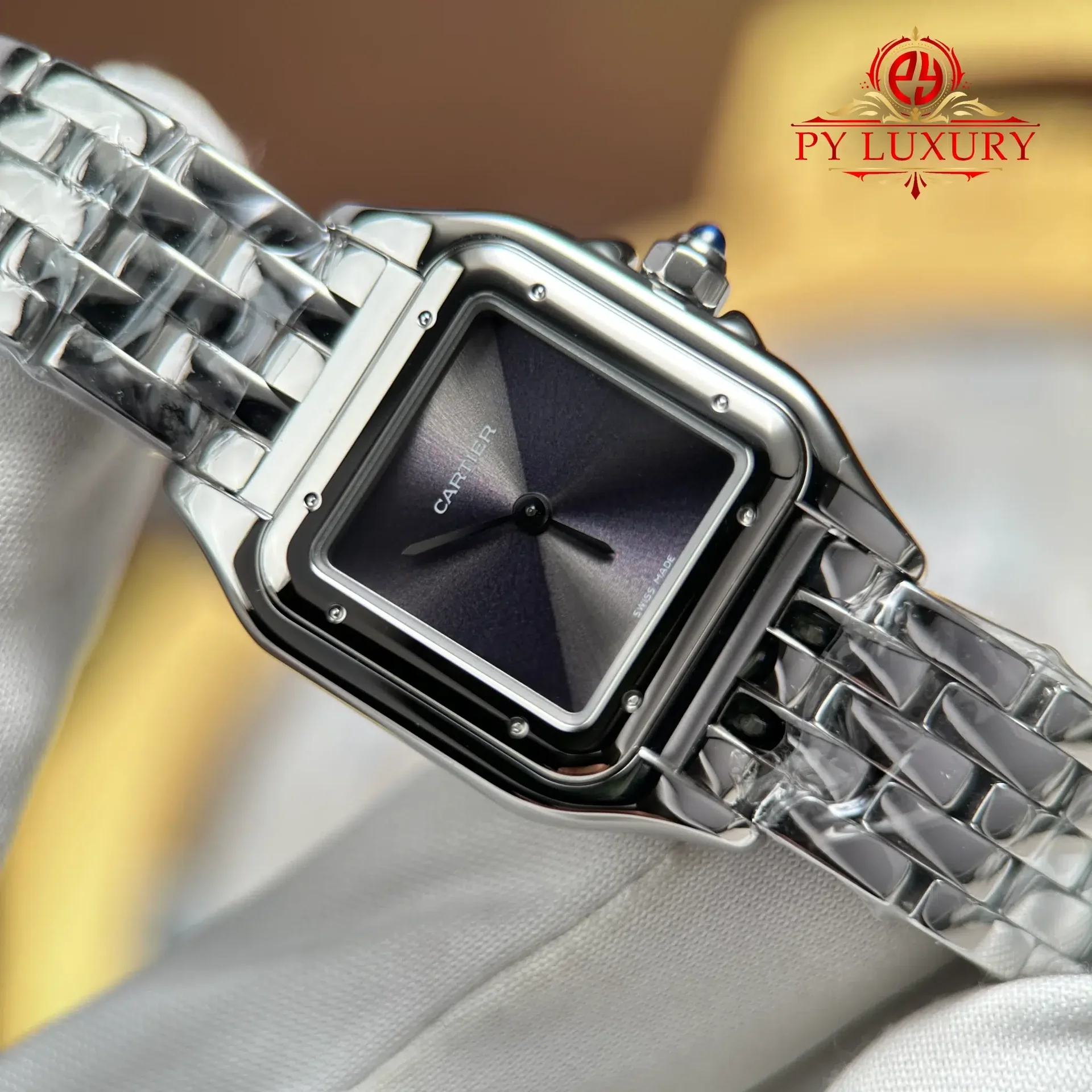 Cartier Panthère WSPN0010 Small Model Steel Grey Dial Best Replica 22mm x 30mm - 图片 4
