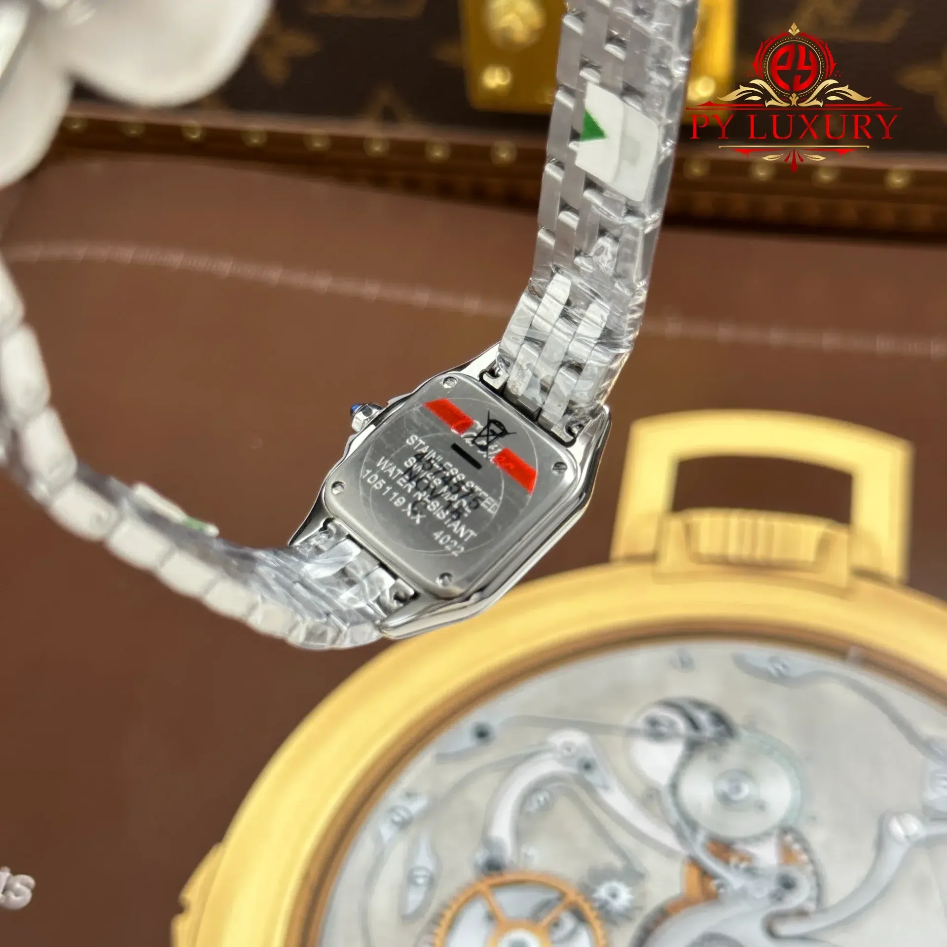 Cartier Panthère WSPN0010 Small Model Steel Grey Dial Best Replica 22mm x 30mm - 图片 9