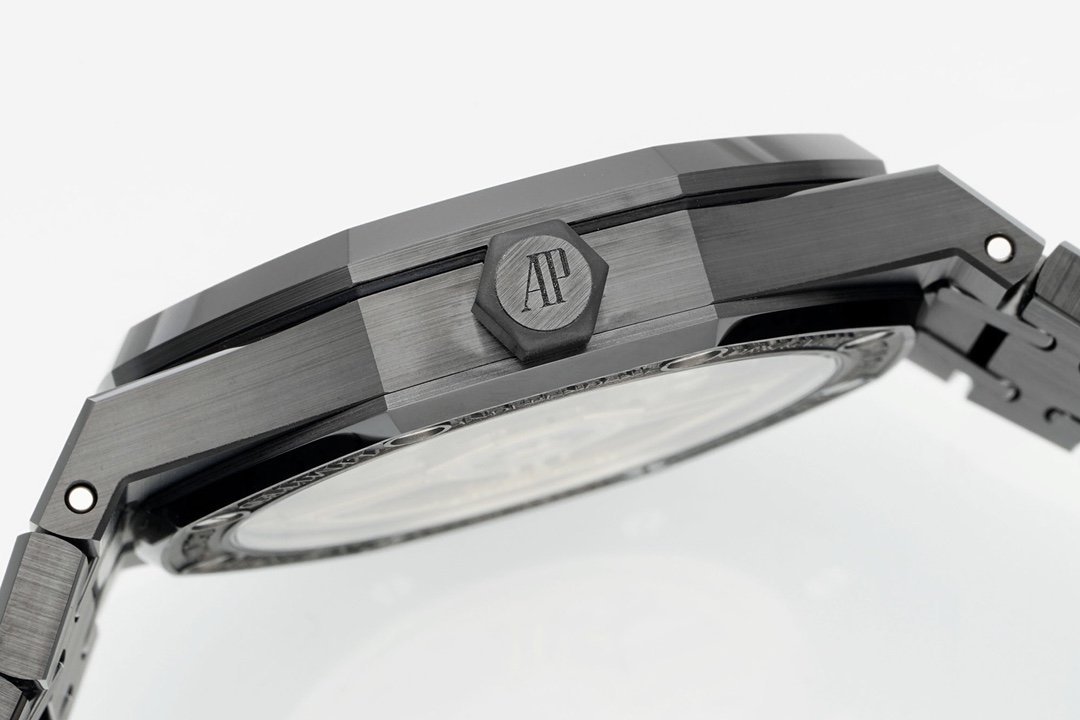 Audemars Piguet Royal Oak 15500 Black Ceramic Turquoise Dial Super Clone APSF 41mm - 图片 7