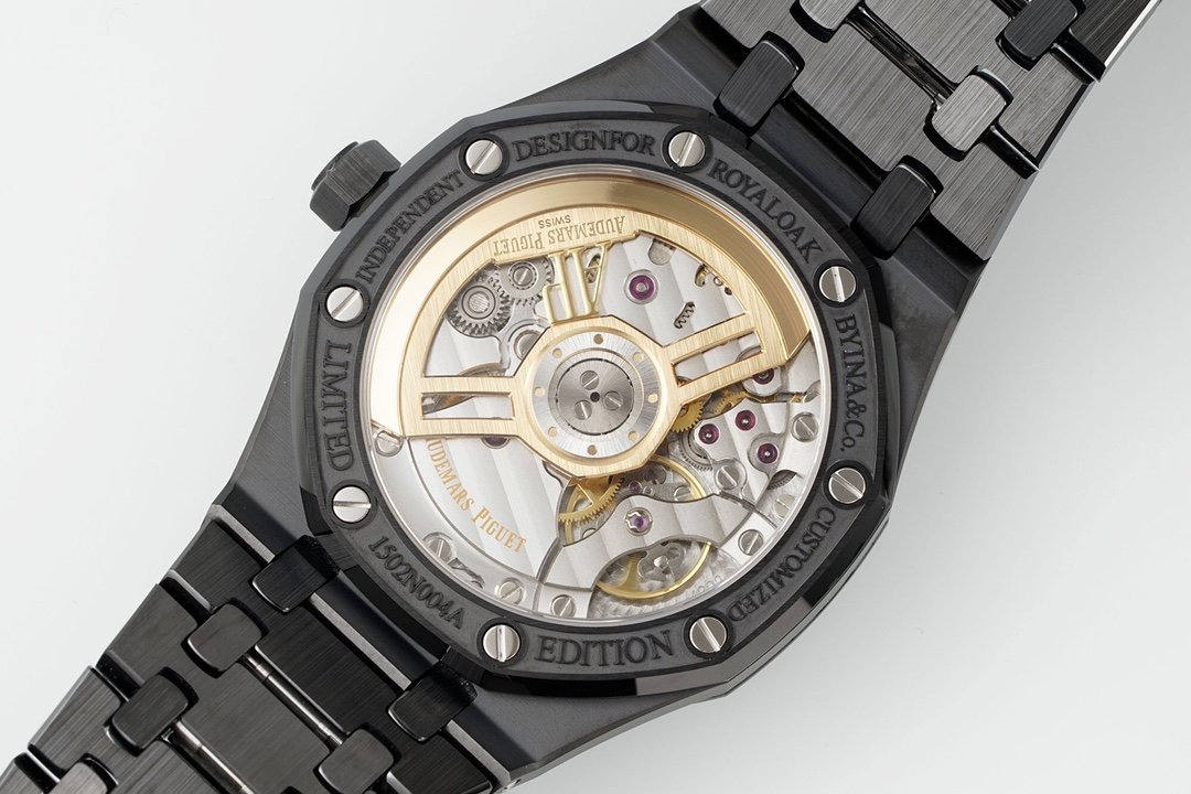 Audemars Piguet Royal Oak 15500 Black Ceramic Turquoise Dial Super Clone APSF 41mm - 图片 8