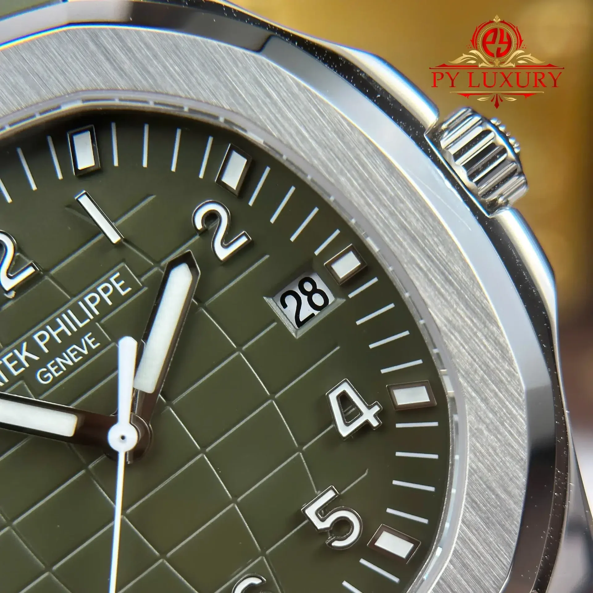 Patek Philippe Aquanaut 5168G-010 Khaki Olive Green Best Replica 1:1 BBF 42.2mm - 图片 6