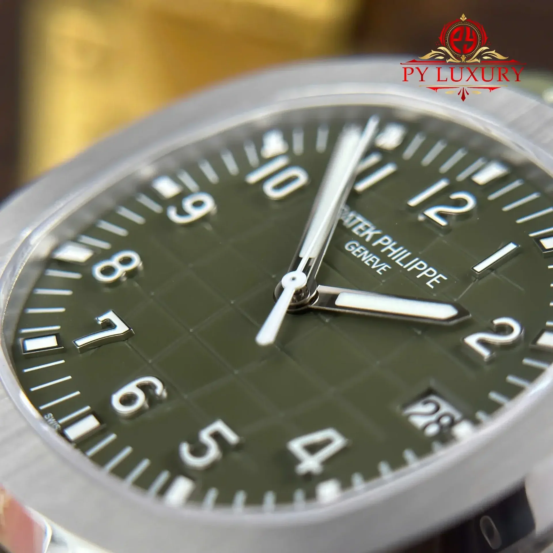 Patek Philippe Aquanaut 5168G-010 Khaki Olive Green Best Replica 1:1 BBF 42.2mm - 图片 7