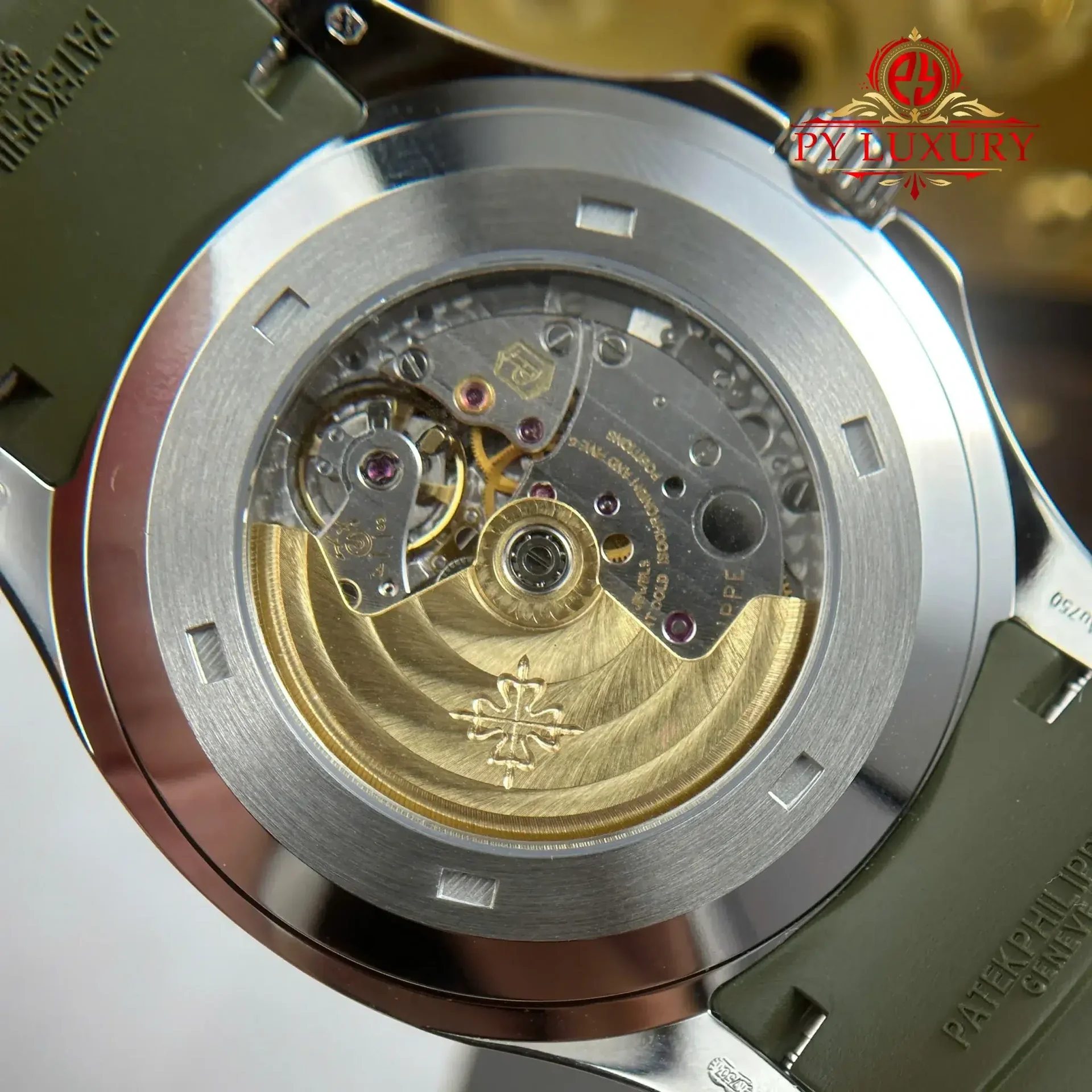 Patek Philippe Aquanaut 5168G-010 Khaki Olive Green Best Replica 1:1 BBF 42.2mm - 图片 10