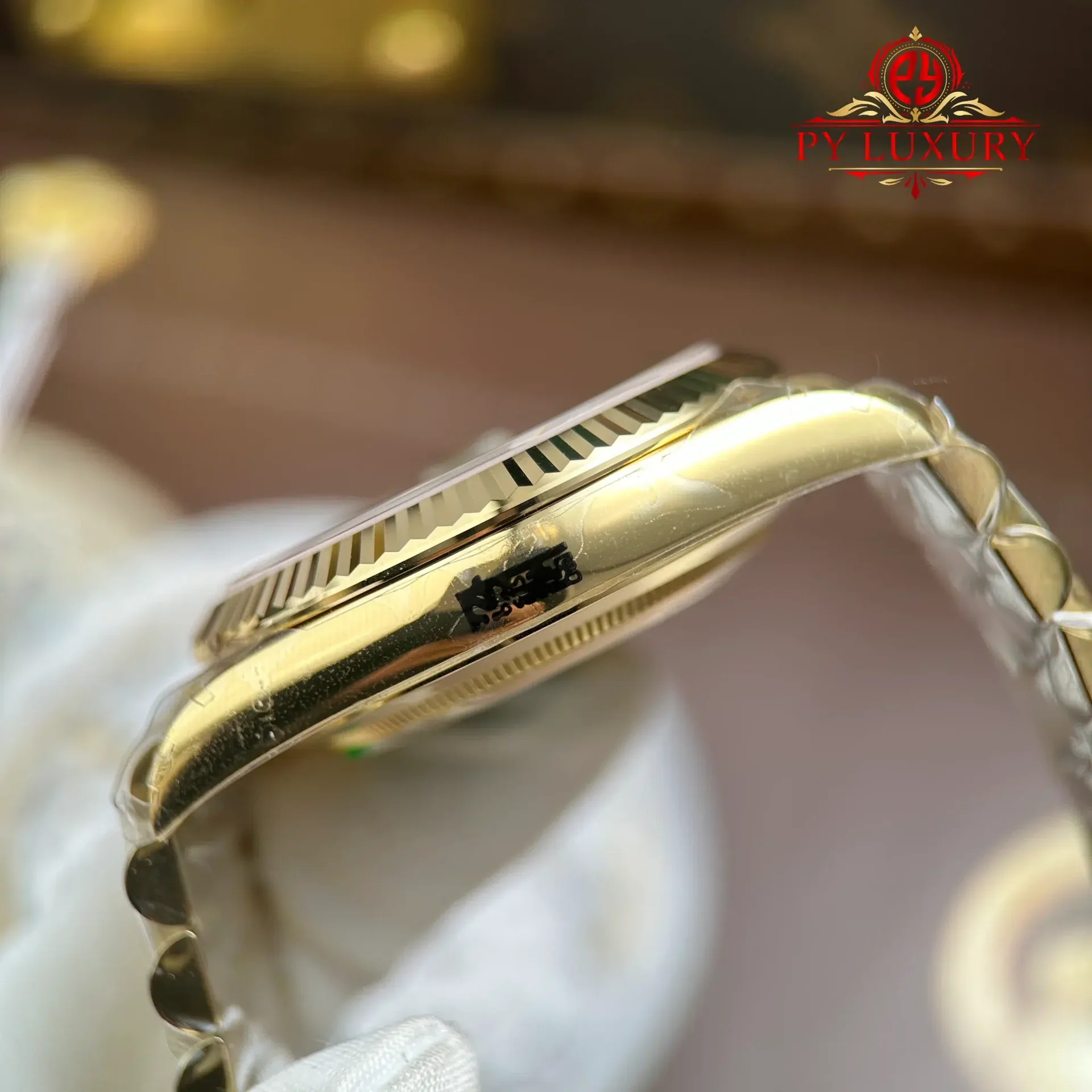 Rolex Day-Date 228238-0069 Yellow Gold Green Ombré Dial Super Clone Top Quality 210g RC Factory 40mm - 图片 9