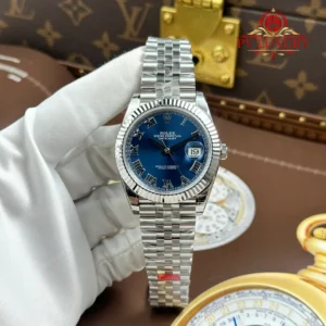 Rolex Datejust 126334 Blue Roman Dial Jubilee Bracelet 1:1 Best Replica VSF 41mm