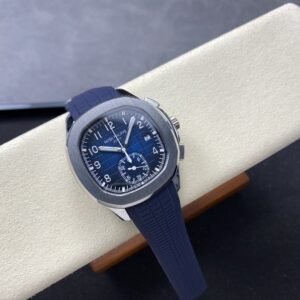 Patek Philippe Aquanaut 5968G Chronograph Blue Dial Best Replica 42.2mm