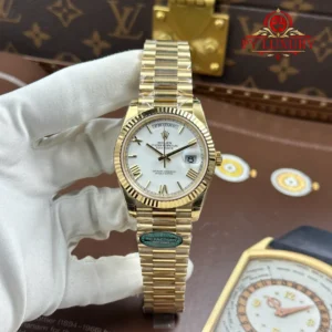 Rolex Day-Date 228238-0042 Yellow Gold White Roman Dial 1:1 Top Quality Replica 210g RC Factory 40mm