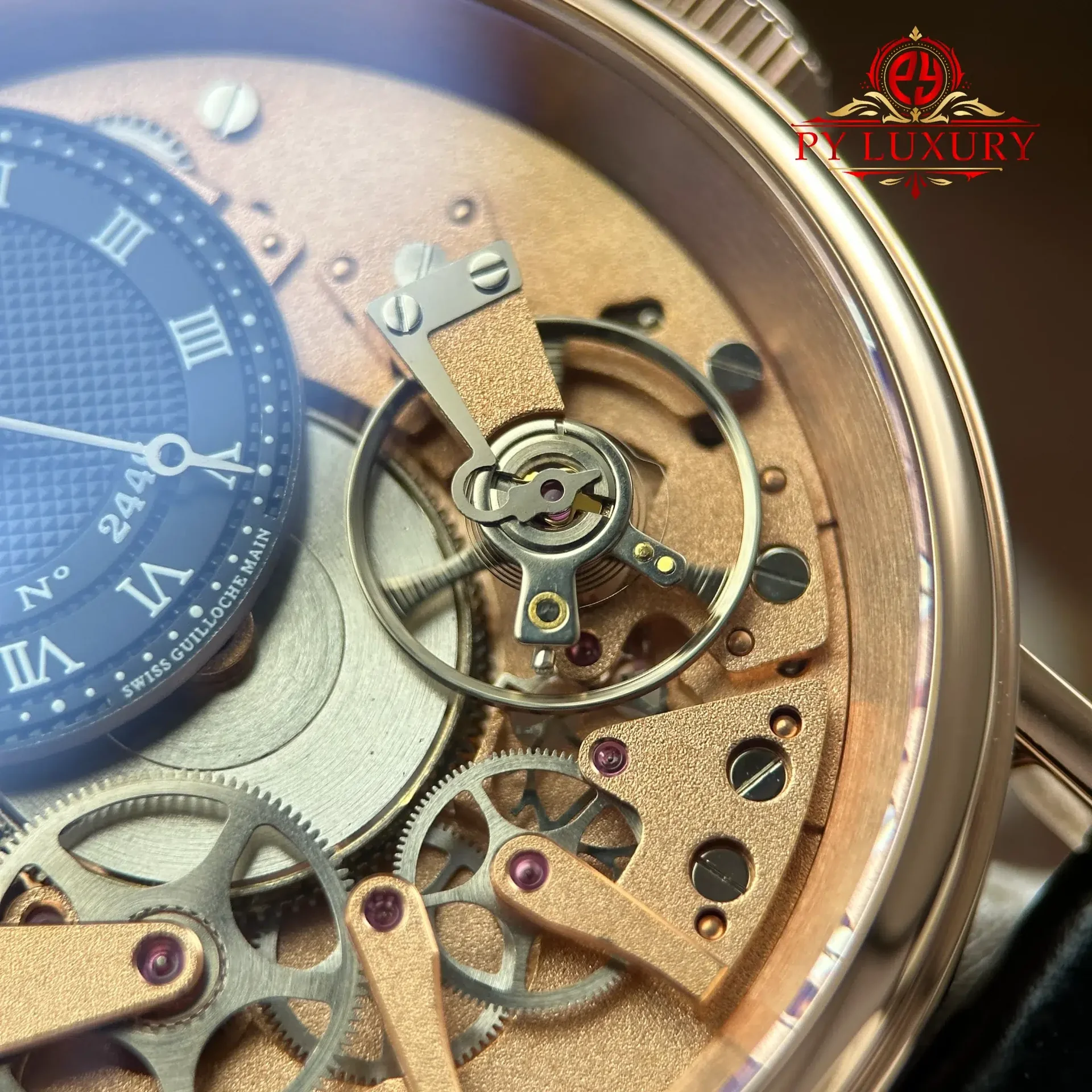Breguet Tradition Power Reserve 7057BR/R9/9W6 Rose Gold Black Dial 1:1 Best Replica ZF 40mm - 图片 8
