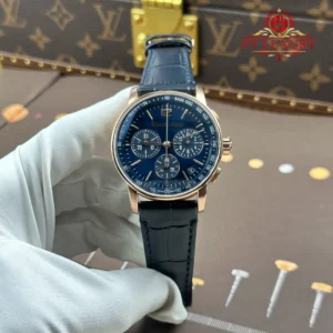 Audemars Piguet Code 11.59 Chronograph 26393OR Rose Gold Blue Dial Leather Strap 1:1 Best Replica APSF 41mm