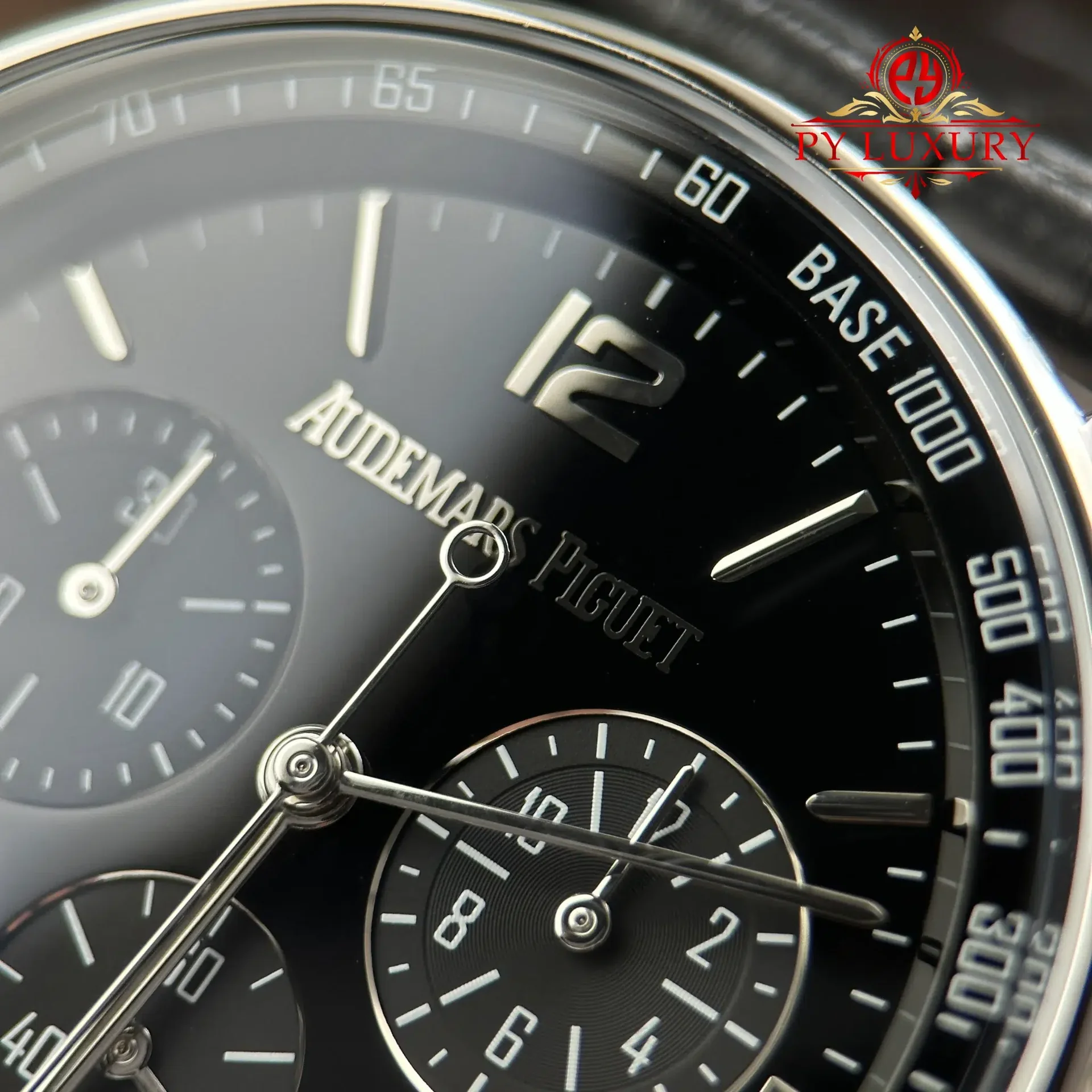 Audemars Piguet Code 11.59 Chronograph 26393BC White Gold Black Dial Leather Strap 1:1 Best Replica APSF 41mm - 图片 6