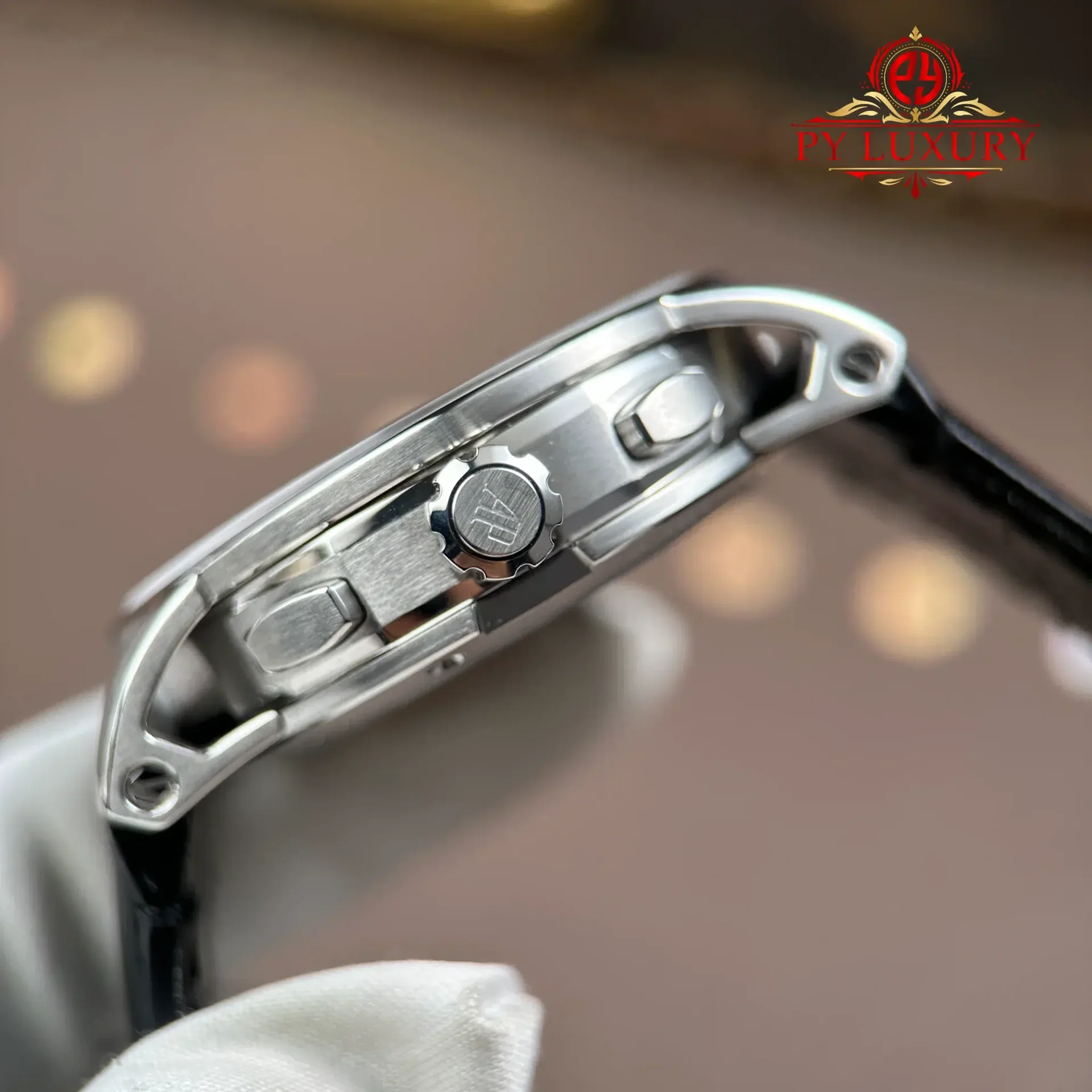 Audemars Piguet Code 11.59 Chronograph 26393BC White Gold Black Dial Leather Strap 1:1 Best Replica APSF 41mm - 图片 9