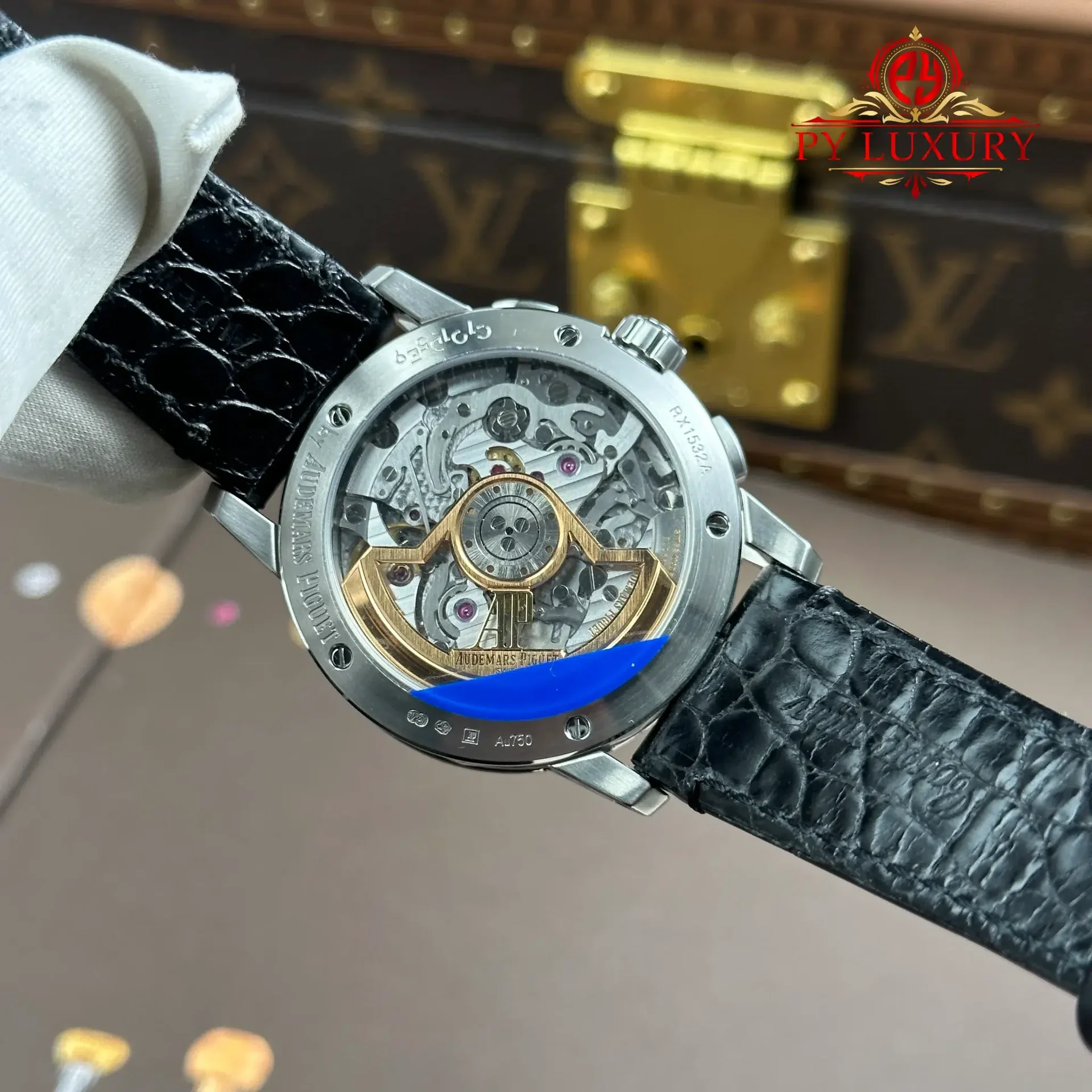 Audemars Piguet Code 11.59 Chronograph 26393BC White Gold Black Dial Leather Strap 1:1 Best Replica APSF 41mm - 图片 10