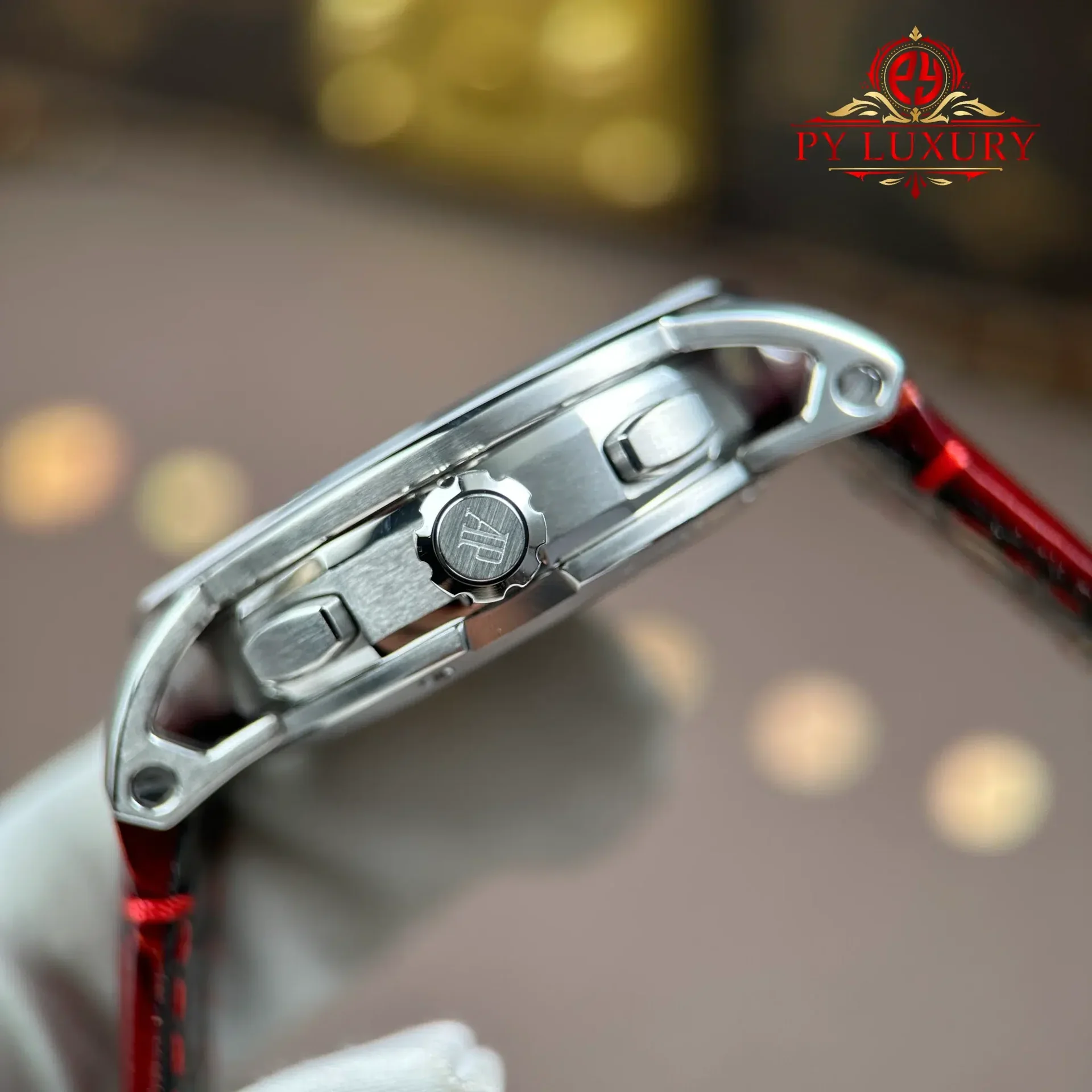 Audemars Piguet Code 11.59 Chronograph 26393BC Smoked Burgundy Dial Leather Strap 1:1 Best Replica APSF 41mm - 图片 9