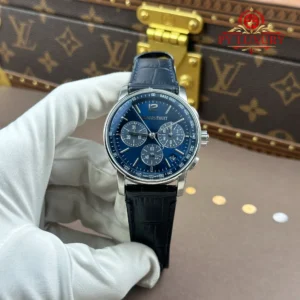 Audemars Piguet Code 11.59 Chronograph 26393BC Blue Dial Leather Strap 1:1 Best Replica APSF 41mm