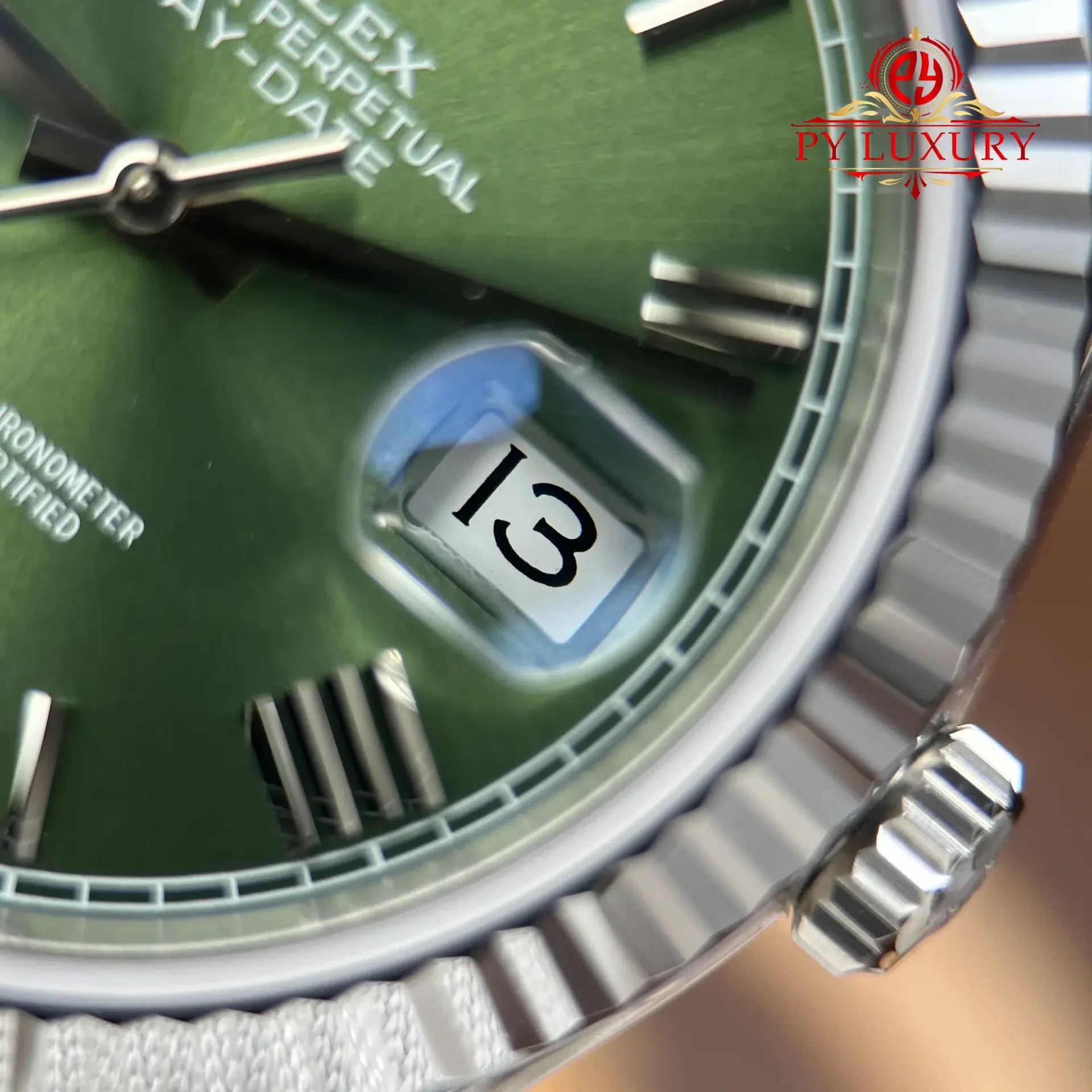 Rolex Day-Date 228239-0033 Olive Green Dial 1:1 Super Clone 210g RC Factory 40mm - 图片 7