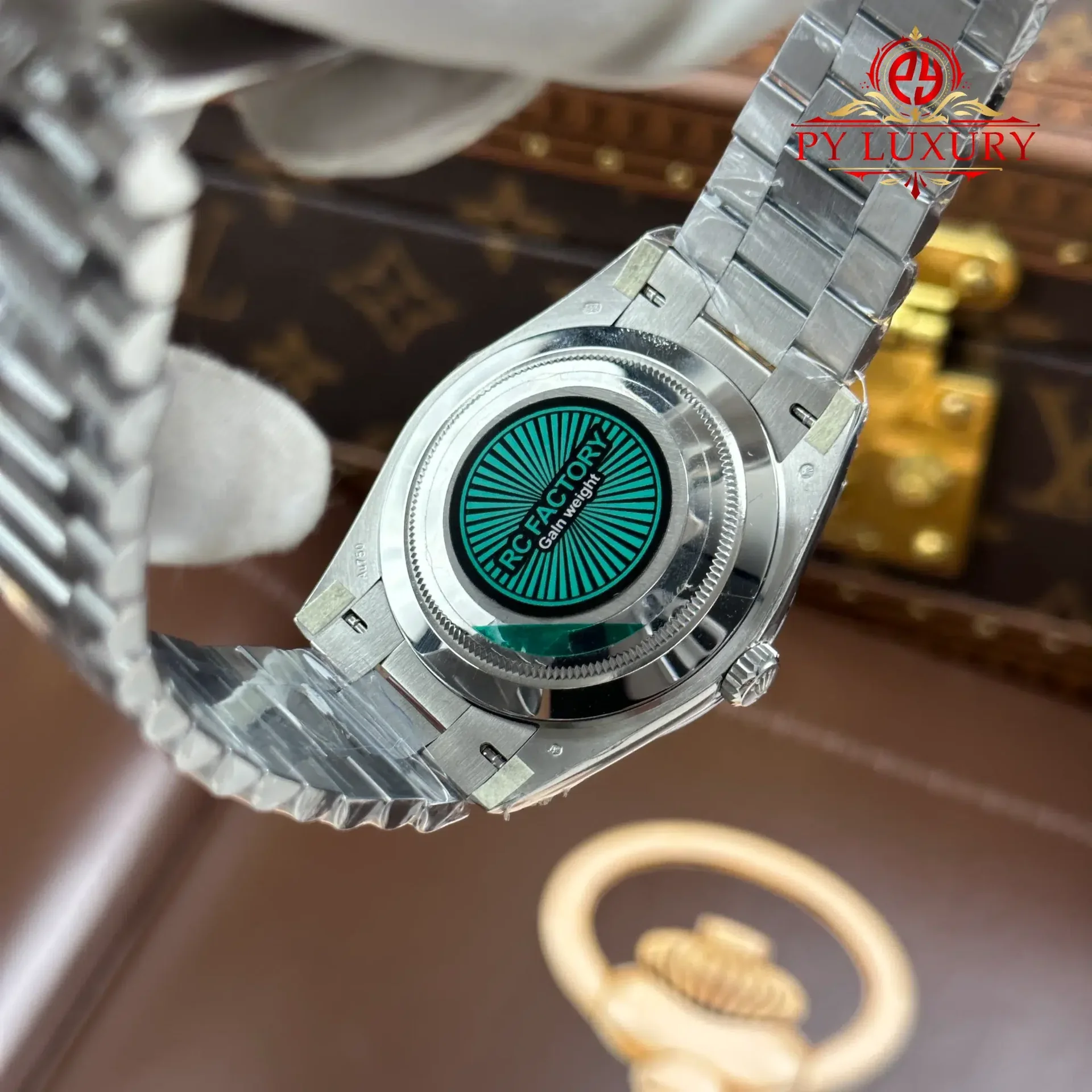 Rolex Day-Date 228239-0033 Olive Green Dial 1:1 Super Clone 210g RC Factory 40mm - 图片 10