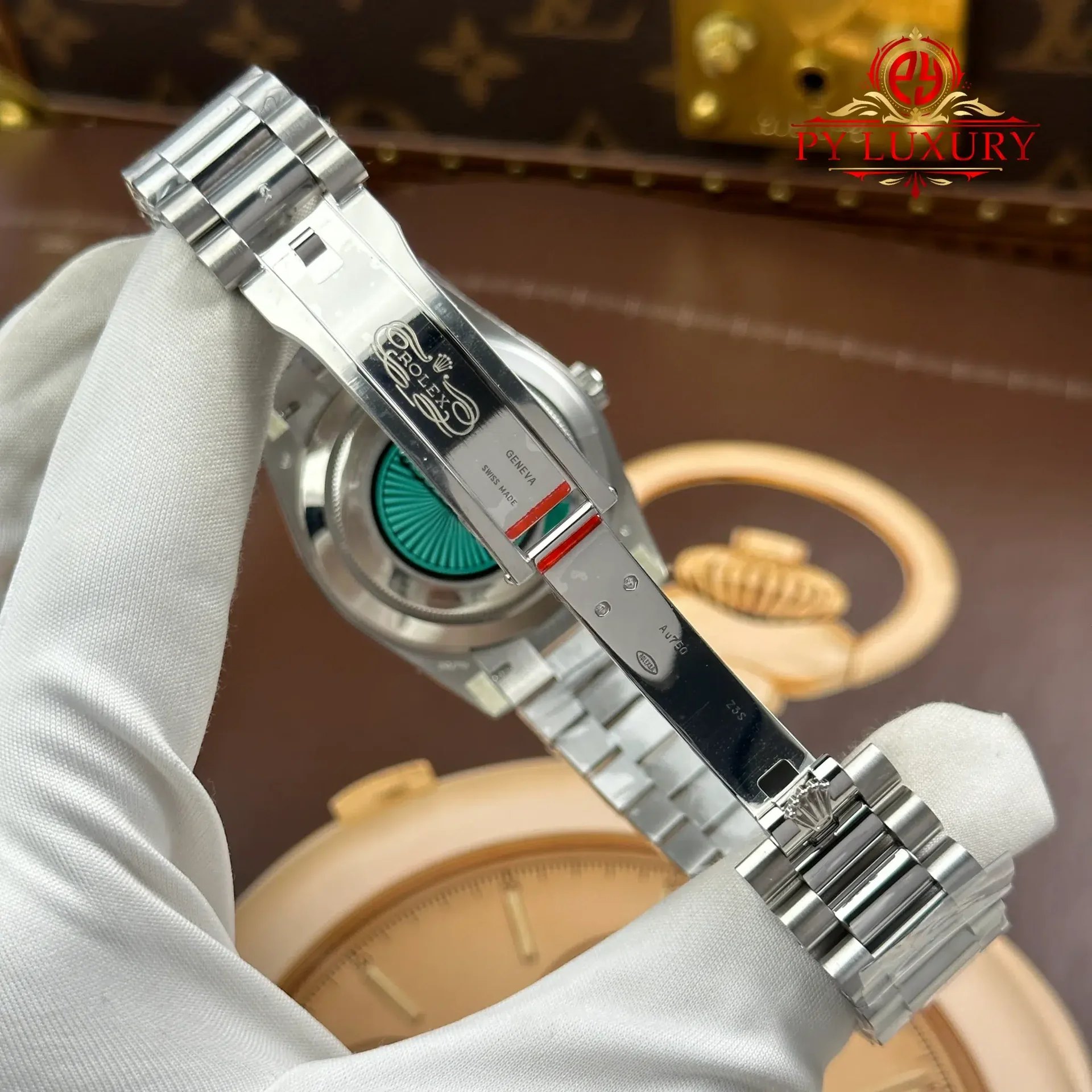 Rolex Day-Date 228239-0033 Olive Green Dial 1:1 Super Clone 210g RC Factory 40mm - 图片 11