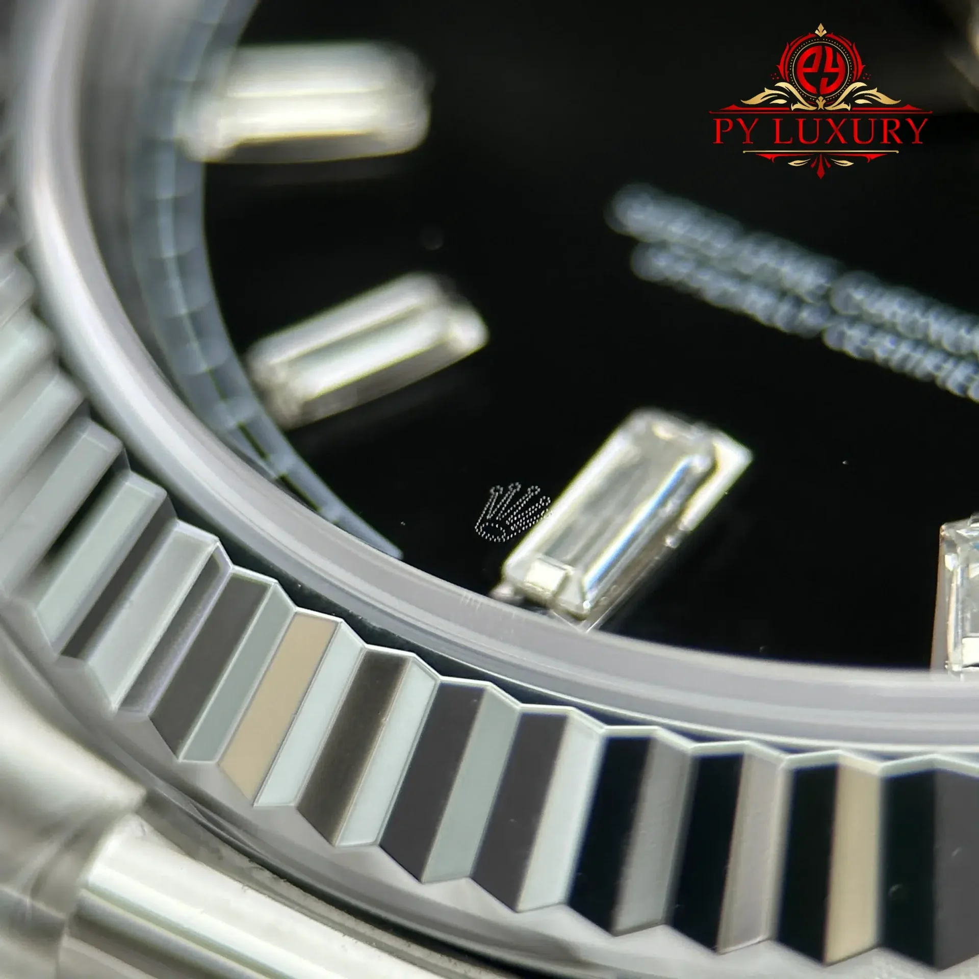 Rolex Day-Date 228239-0005 Black Diamond-set Dial 1:1 Super Clone 210g RC Factory 40mm - 图片 8