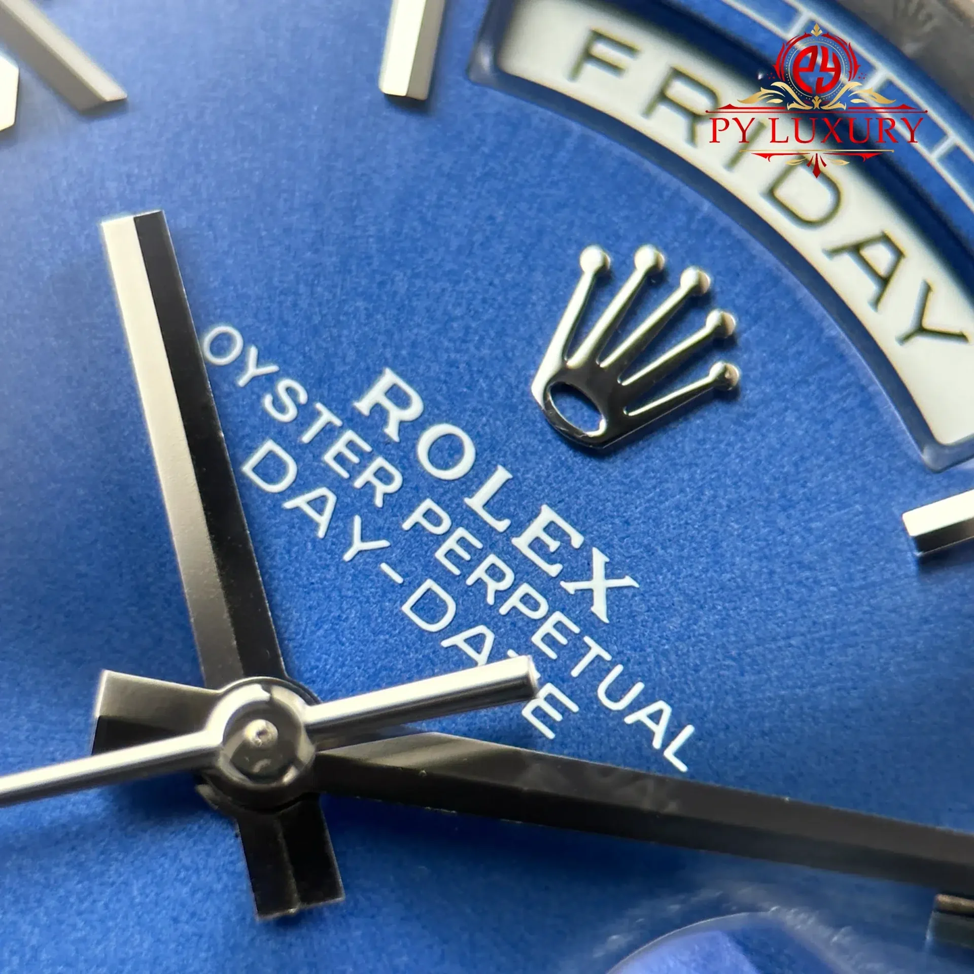 Rolex Day-Date 228239-0007 Bright Blue Dial 1:1 Super Clone 210g RC Factory 40mm - 图片 6