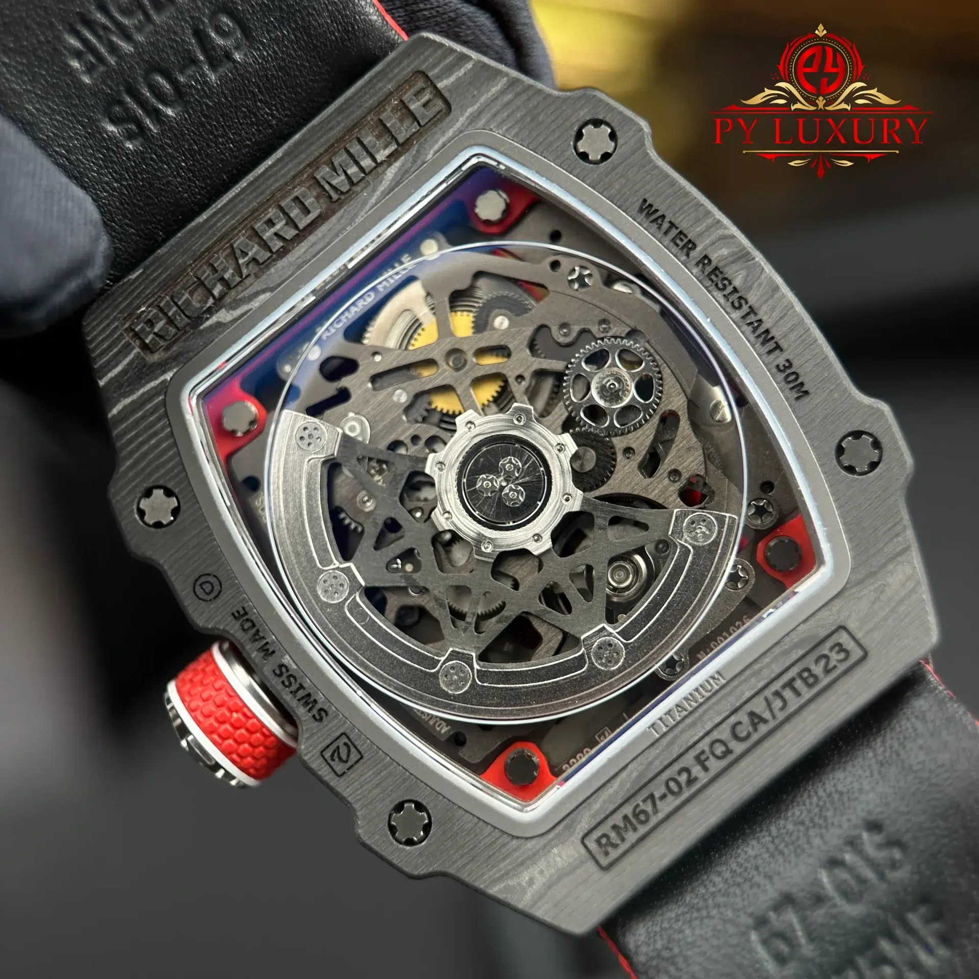 Richard Mille RM67-02 Automatic Extra Flat Johannes Thingnes Bø Super Clone 38.7 x 47.52 mm - 图片 10