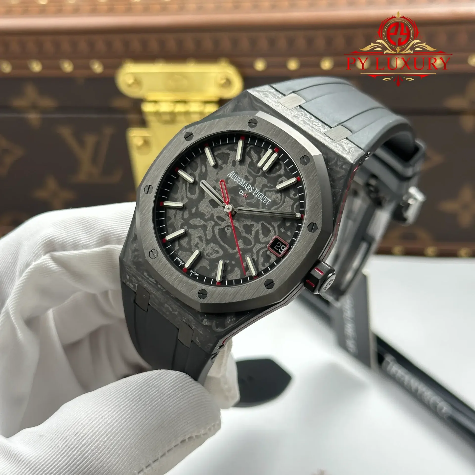 DiW Audemars Piguet Royal Oak 15500 Speedster Voidline Black Carbon 1:1 Best Replica 41mm - 图片 3
