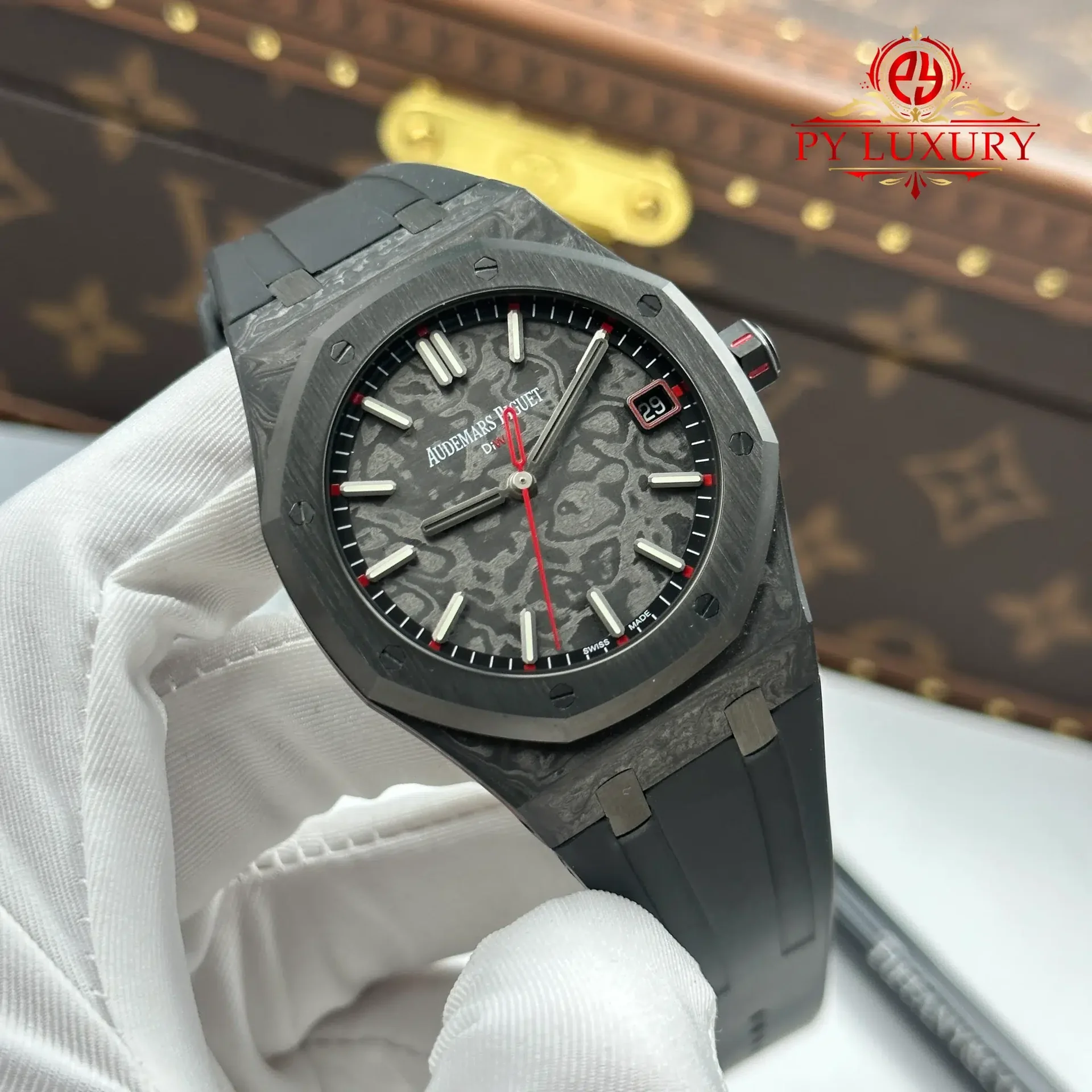 DiW Audemars Piguet Royal Oak 15500 Speedster Voidline Black Carbon 1:1 Best Replica 41mm - 图片 4