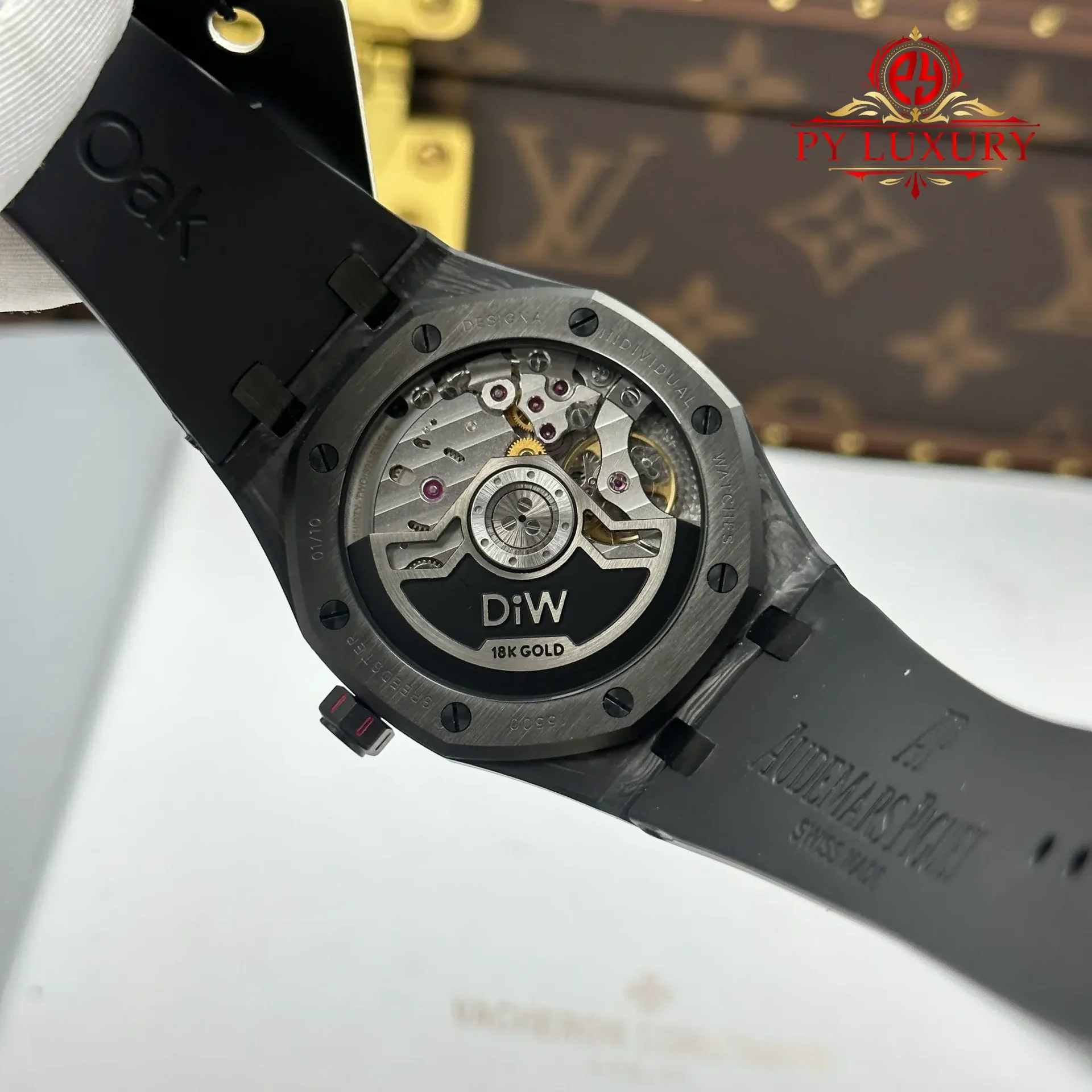 DiW Audemars Piguet Royal Oak 15500 Speedster Voidline Black Carbon 1:1 Best Replica 41mm - 图片 11