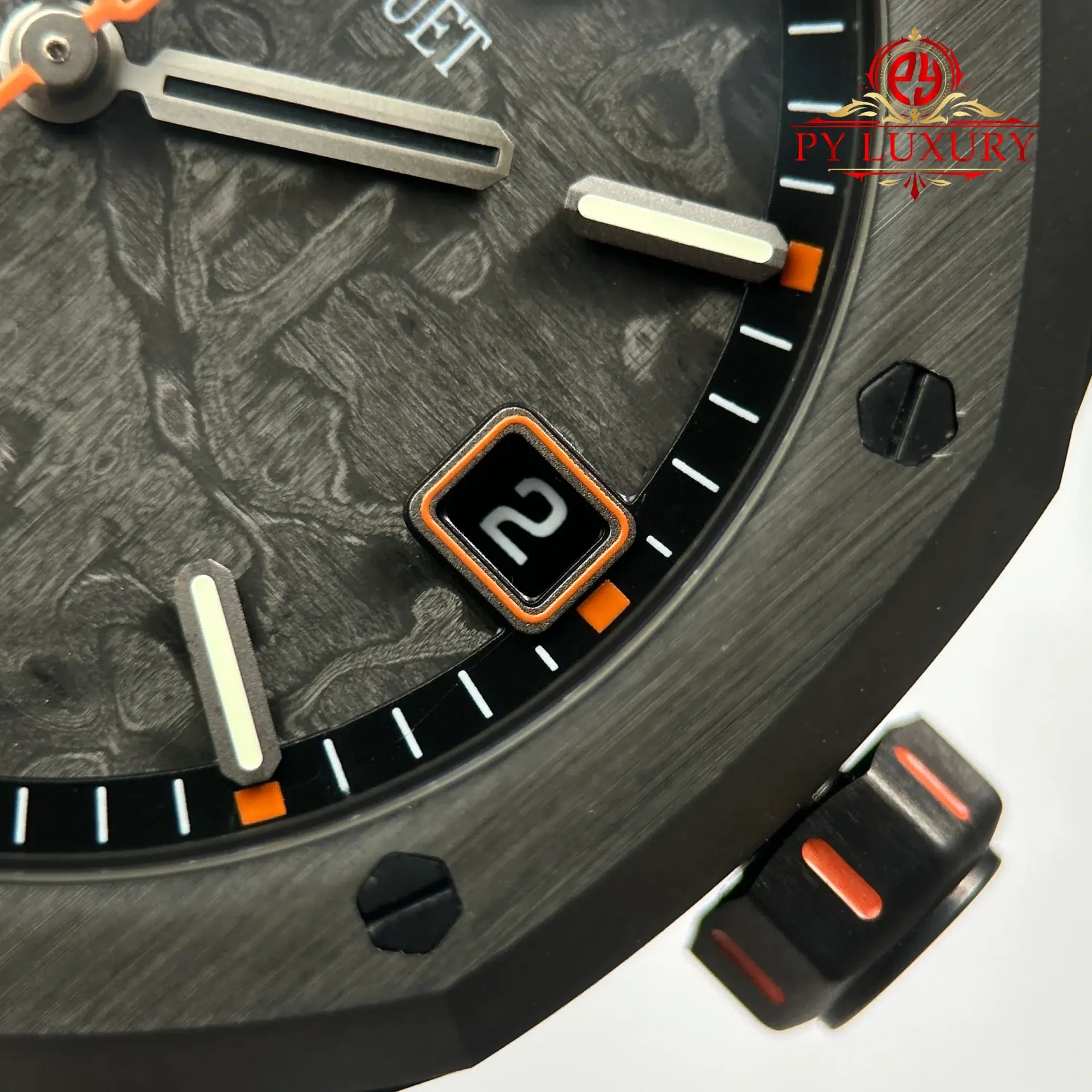 DiW Audemars Piguet Royal Oak 15500 Voidline Ember Black Carbon 1:1 Best Replica 41mm - 图片 8