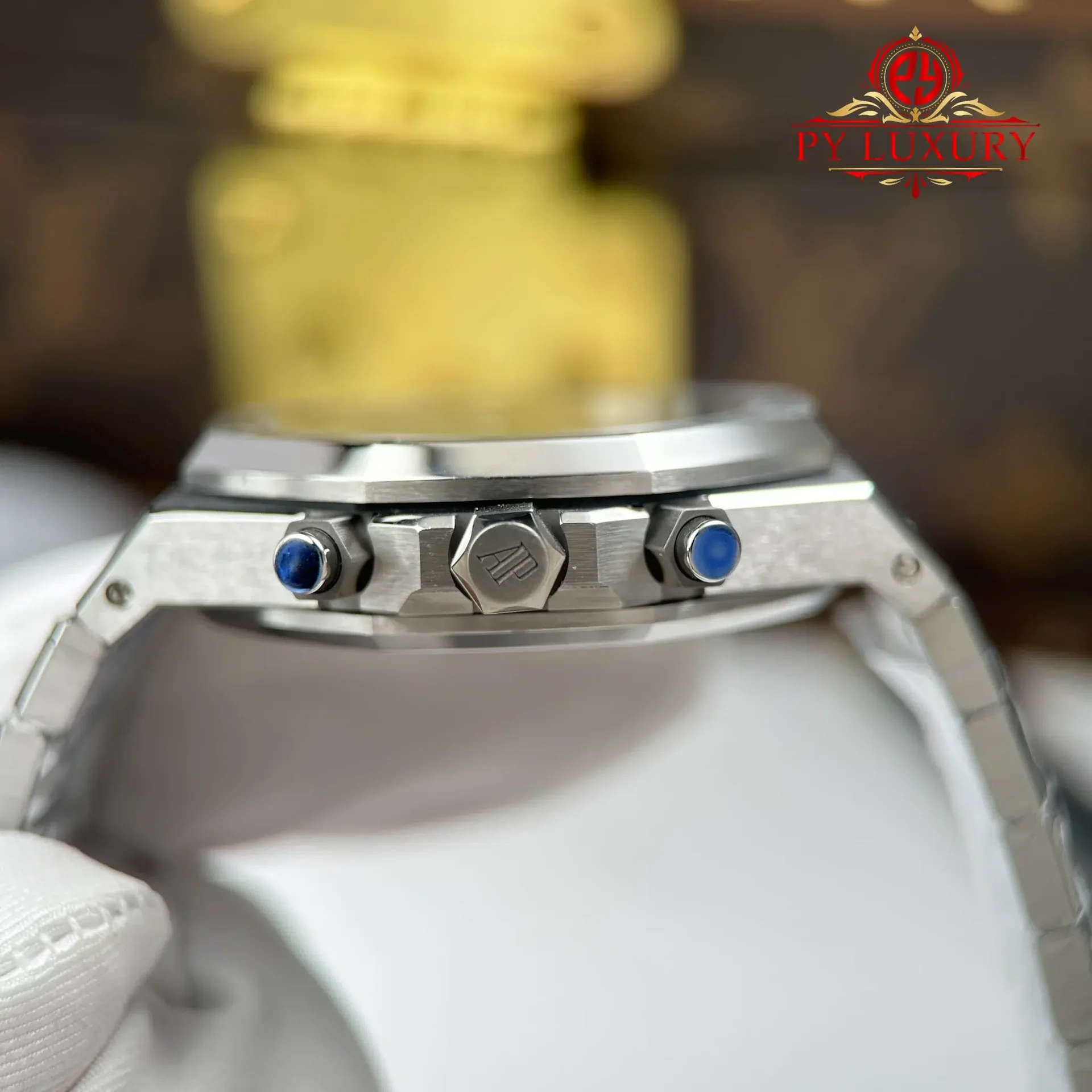 Audemars Piguet Royal Oak Chronograph 26715ST Blue Dial 1:1 Best Clone APSF 38mm - 图片 9