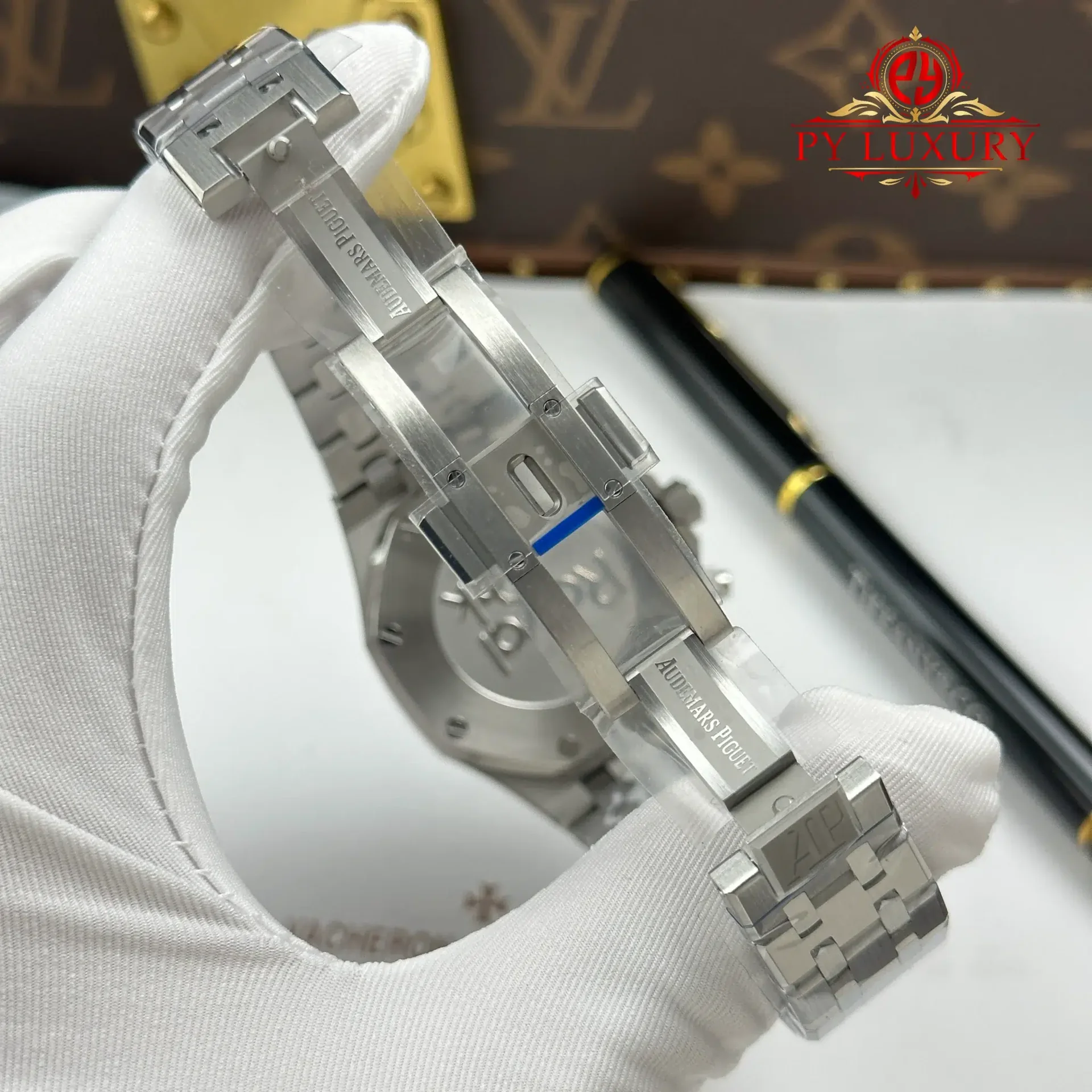 Audemars Piguet Royal Oak Chronograph 26715ST Blue Dial 1:1 Best Clone APSF 38mm - 图片 11