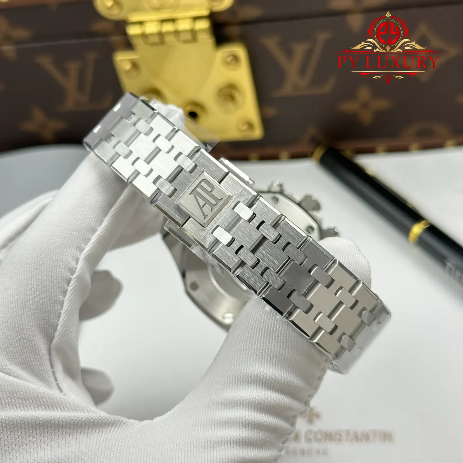 Audemars Piguet Royal Oak Chronograph 26715ST Blue Dial 1:1 Best Clone APSF 38mm - 图片 12
