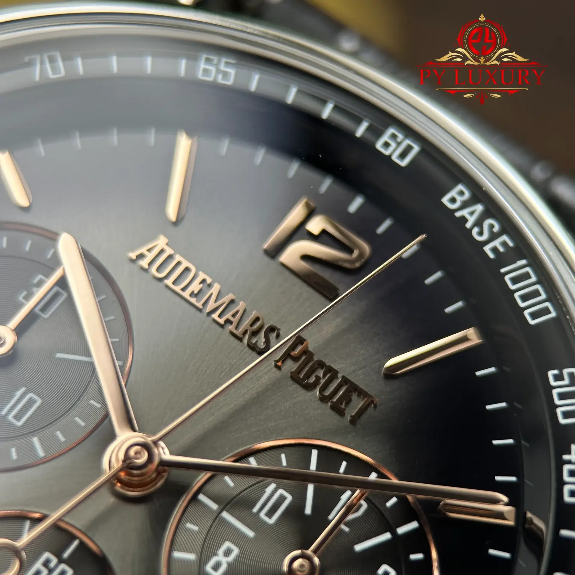 Audemars Piguet Code 11.59 Chronograph 26393CR Smoked Lacquered Grey Dial Leather Strap 1:1 Best Replica APSF 41mm - 图片 6