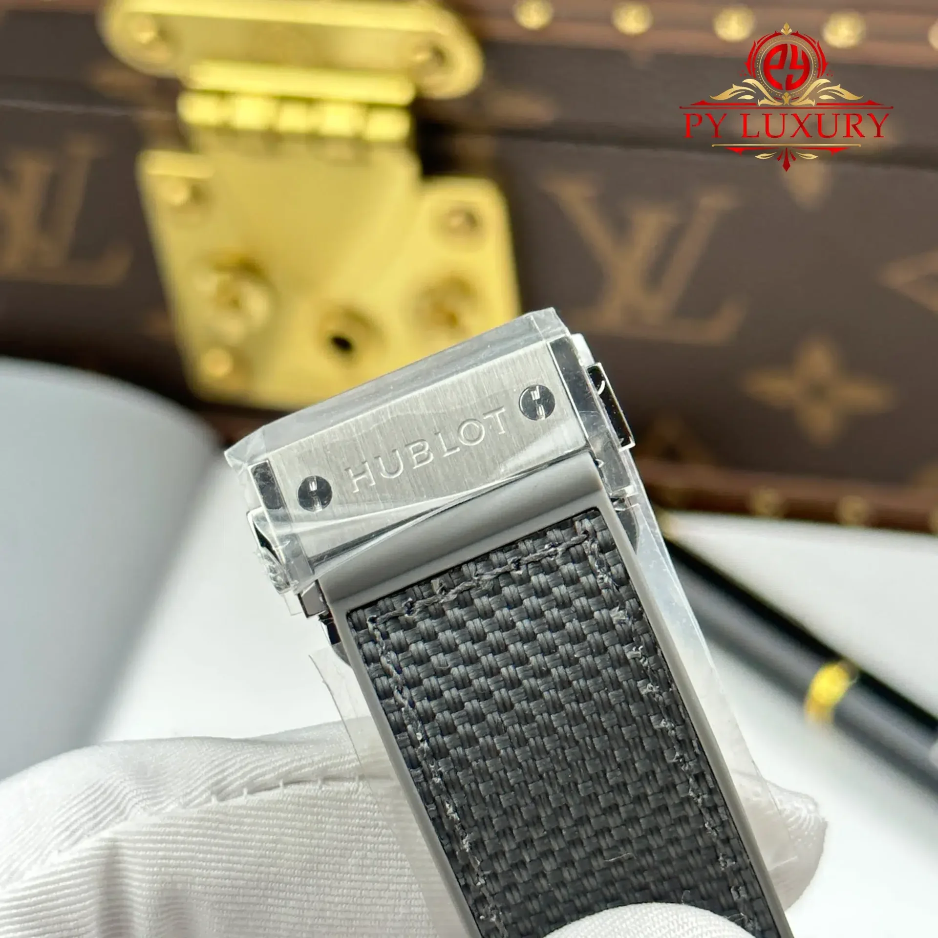 Hublot Classic Fusion Titanium Essential Grey Dial Rubber Strap 1:1 Best Replica JJZ 42mm - 图片 11