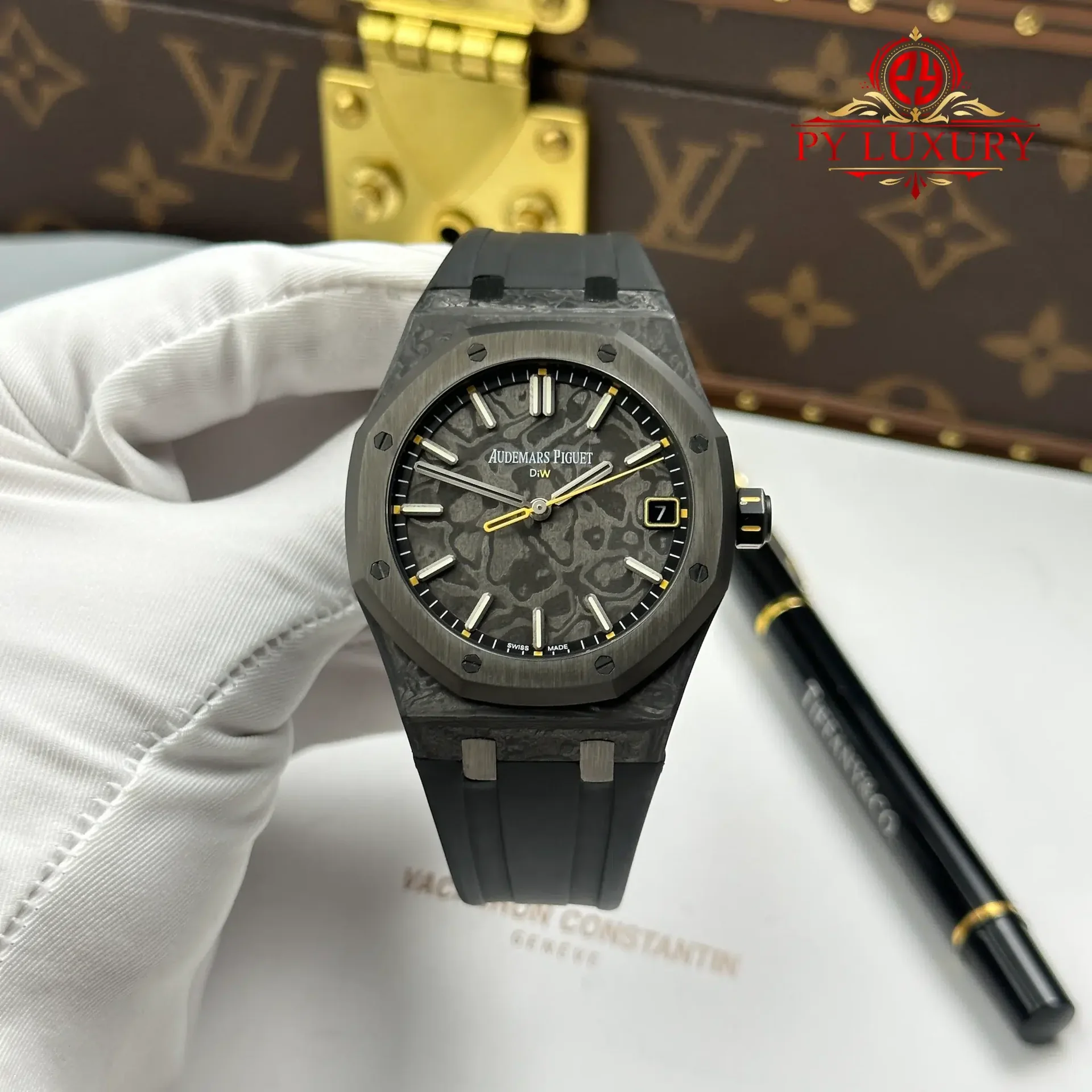 Audemars Piguet DiW Royal Oak 15500 Voidline Spyder Black Carbon 1:1 Best Replica 41mm