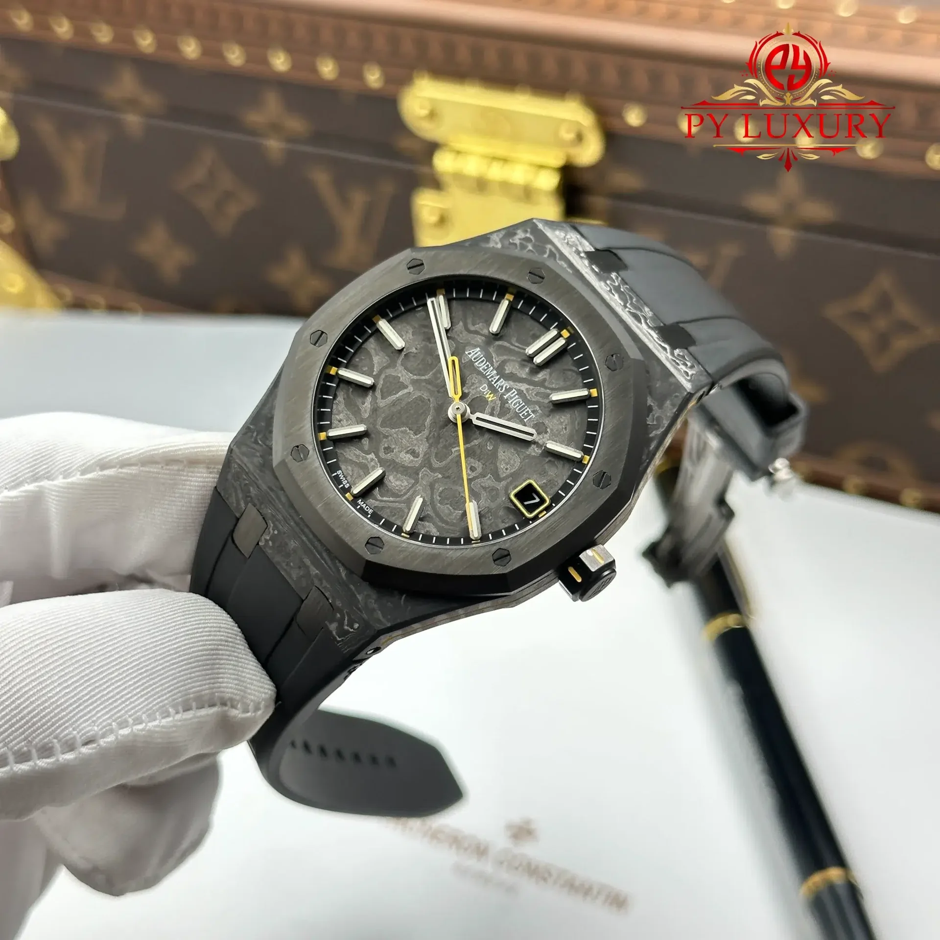 Audemars Piguet DiW Royal Oak 15500 Voidline Spyder Black Carbon 1:1 Best Replica 41mm - 图片 3