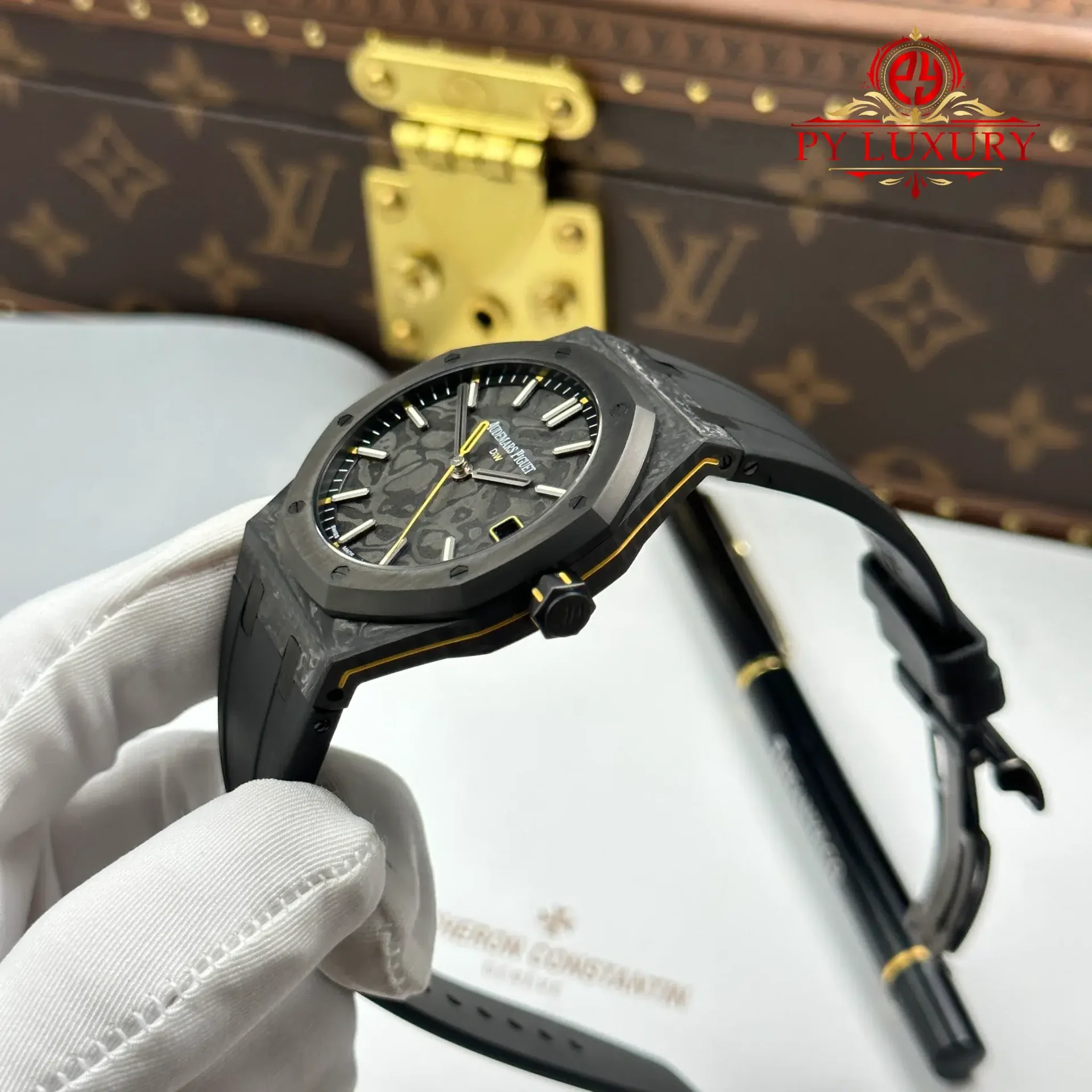 Audemars Piguet DiW Royal Oak 15500 Voidline Spyder Black Carbon 1:1 Best Replica 41mm - 图片 4