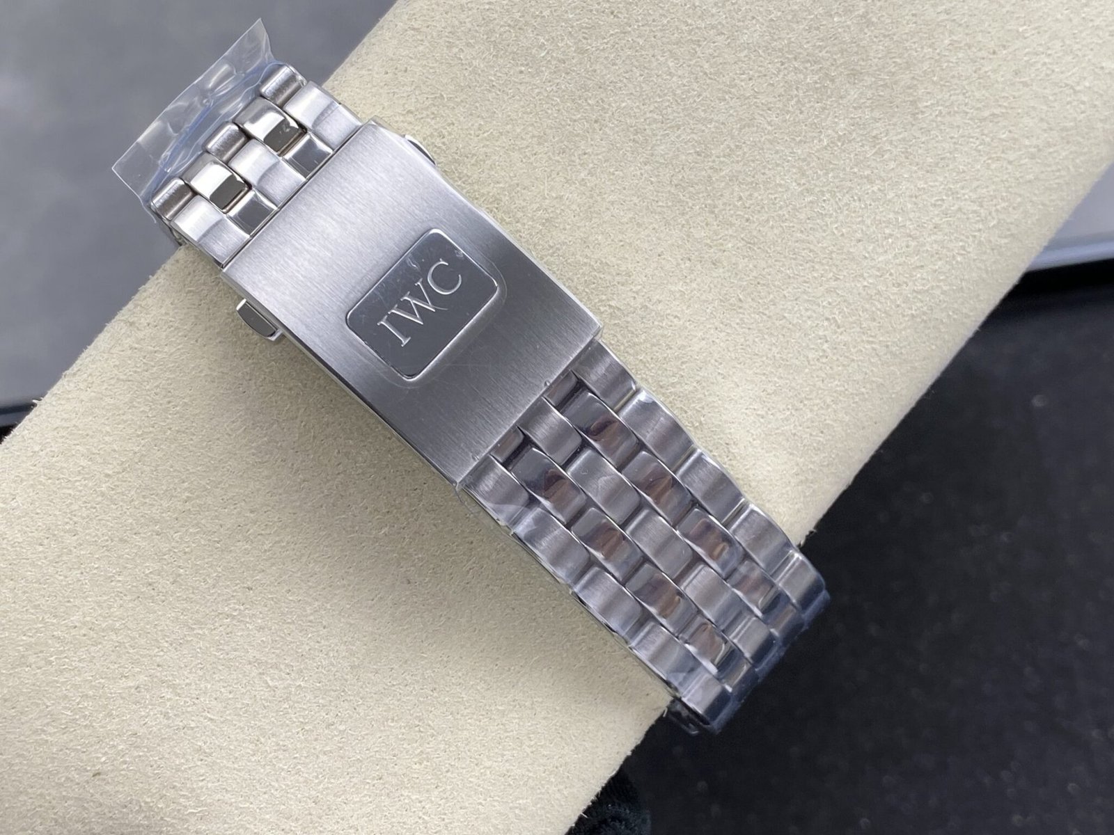 IWC Pilot Chronograph IW388102 Blue Dial Metal Bracelet Super Clone APSF 41mm - 图片 9