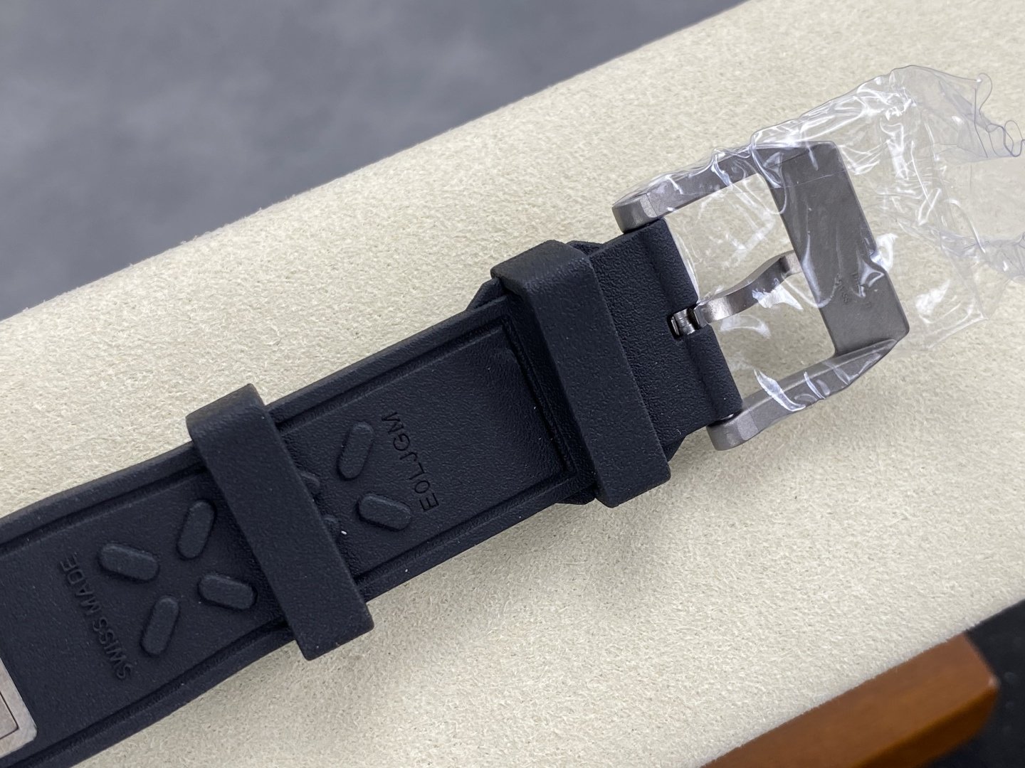 IWC Pilot Chronograph IW389401 TOP GUN Black Ceramic Rubber Strap 1:1 Best Replica APSF 42mm - 图片 8