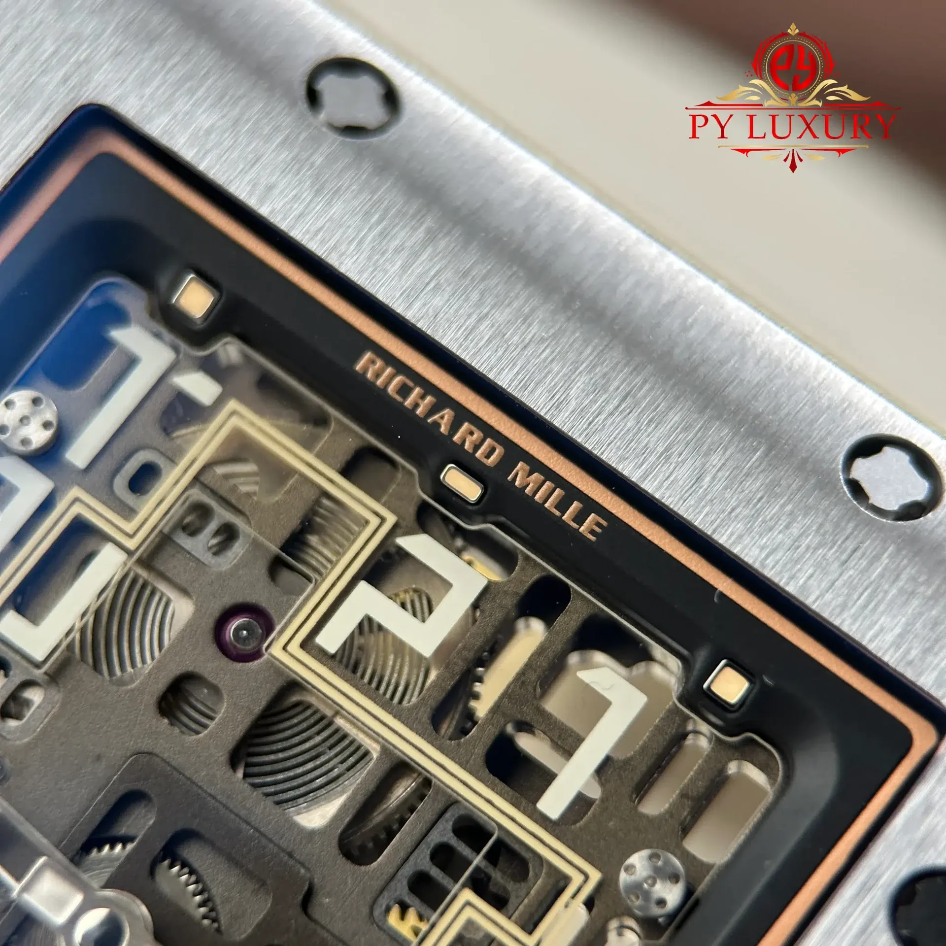 Richard Mille RM16-02 Titanium Extra-Flat White Rubber Band 1:1 Best Replica 36 x 45mm - 图片 7