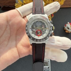 Rolex Daytona DiW Ocellaris Unique Piece White Quartz TPT Nylon Strap 1:1 Best Replica 40mm