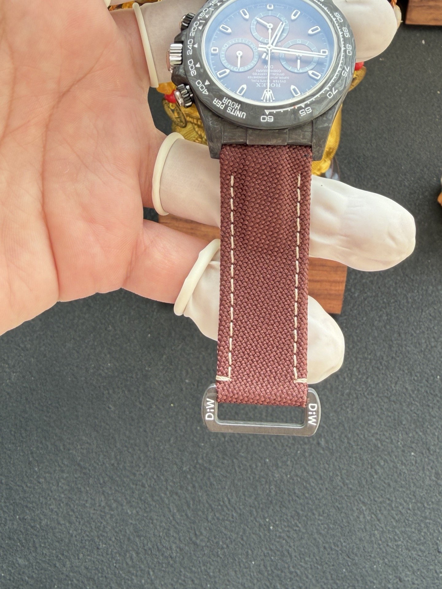 DiW Color Changing Rolex Daytona GRADIENT BROWN SILVER Best Replica 40mm - 图片 10