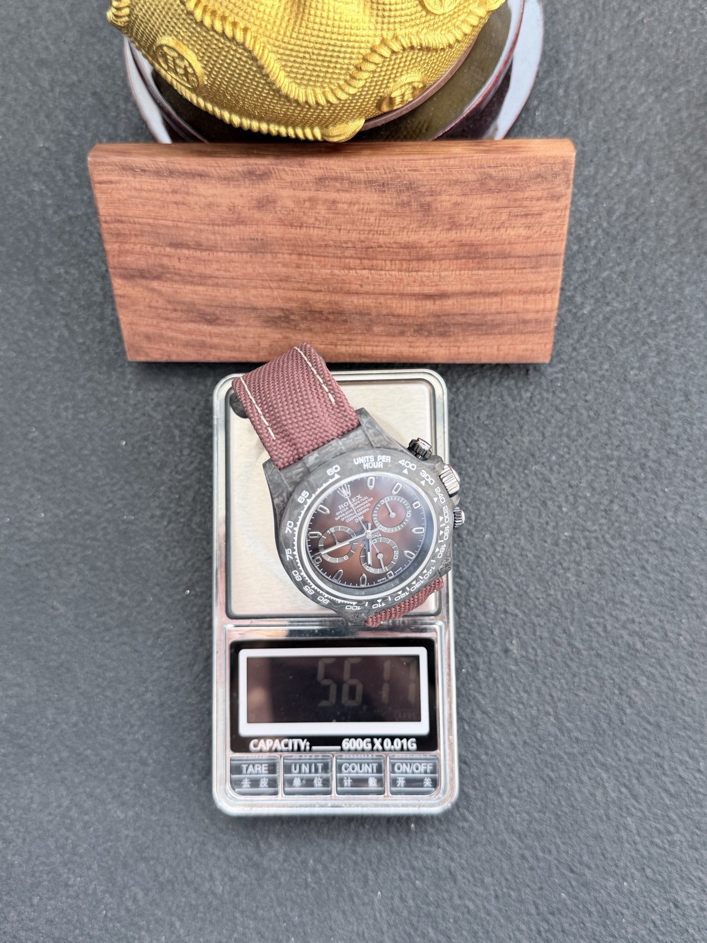 DiW Color Changing Rolex Daytona GRADIENT BROWN SILVER Best Replica 40mm - 图片 11
