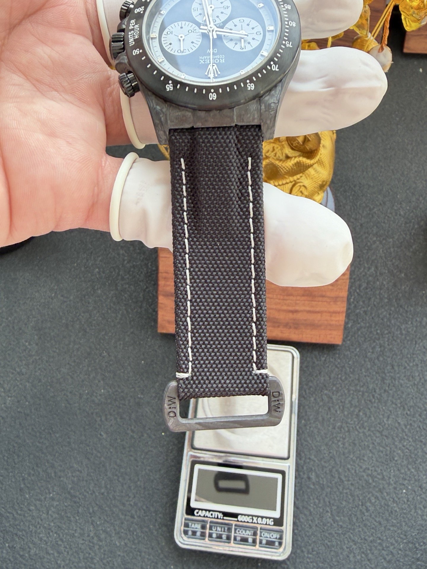 Rolex DiW Daytona PAUL NEWMAN BLACK DLC Best Replica 40mm - 图片 11