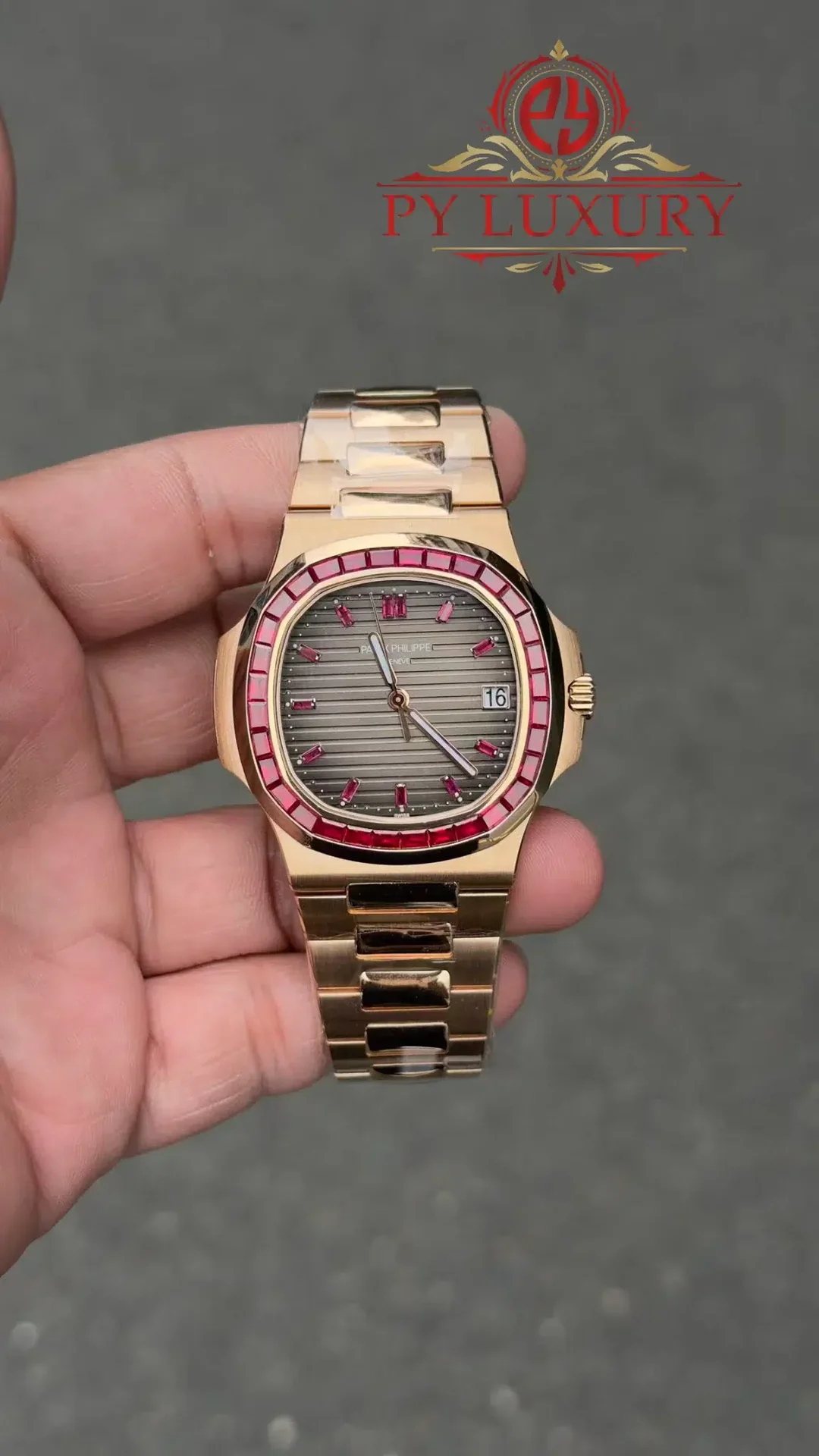 Patek Philippe Nautilus 5723/112R-001 18K Solid Gold Natural Ruby 40mm - 图片 20
