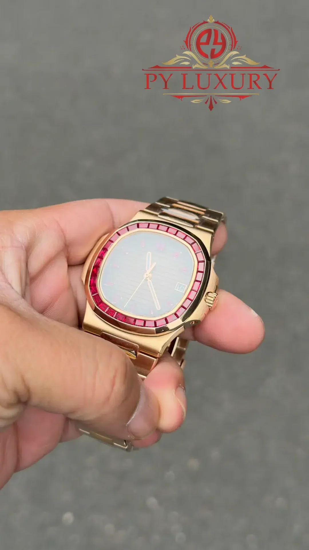 Patek Philippe Nautilus 5723/112R-001 18K Solid Gold Natural Ruby 40mm - 图片 22