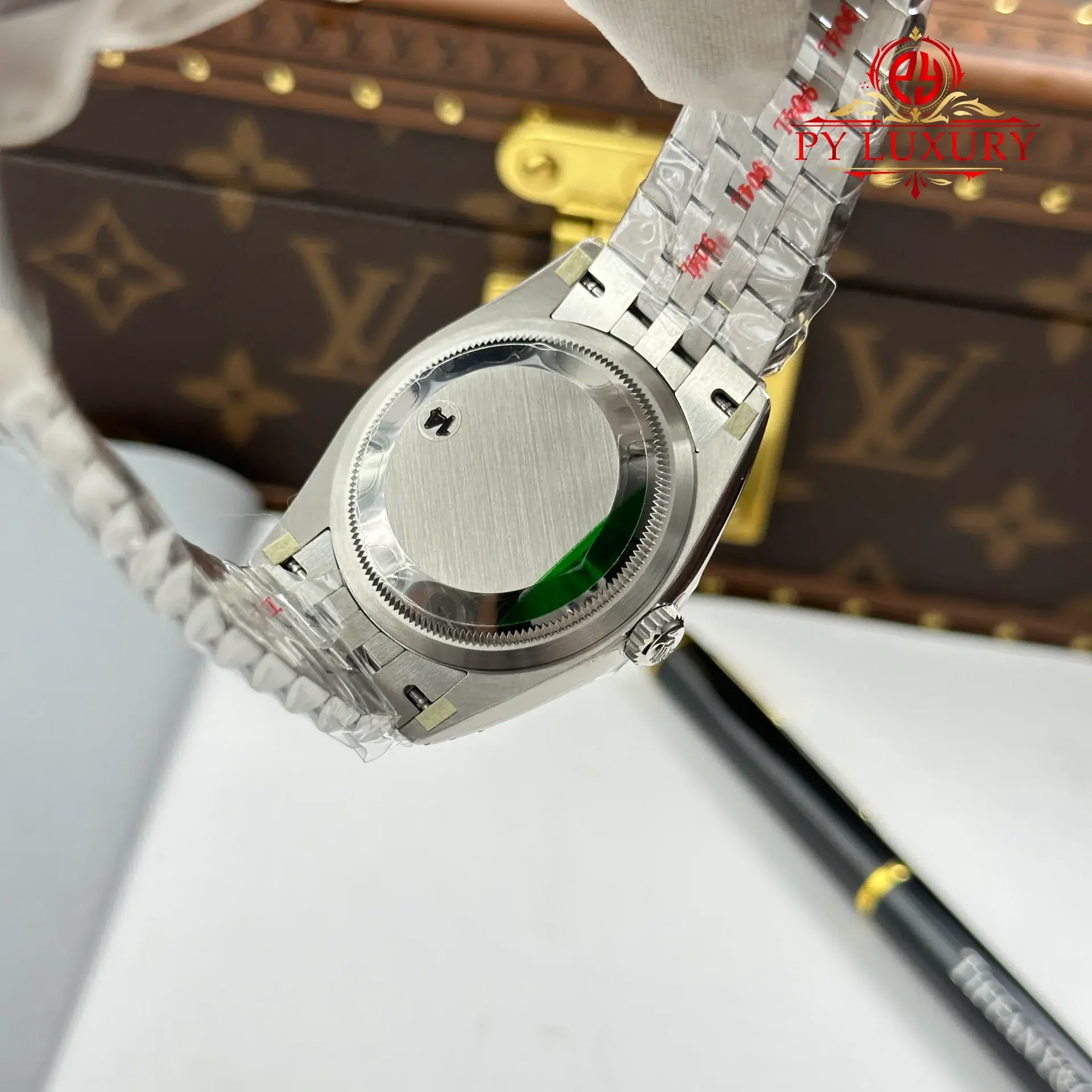 Rolex Datejust 126284RBR-0043 Mint Green Dial Diamond Bezel Jubilee Bracelet 1:1 Best Replica 36mm - 图片 9