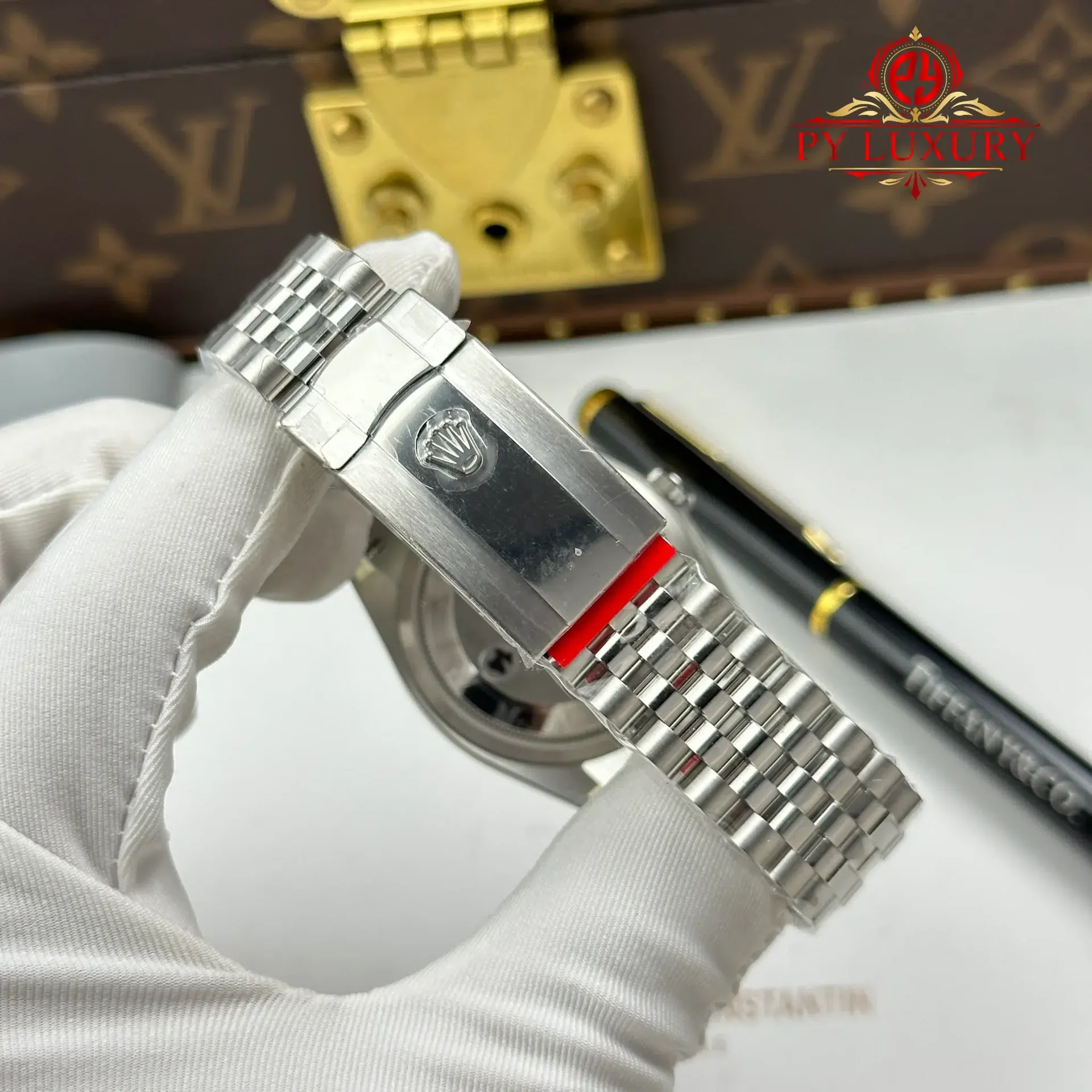 Rolex Datejust 126284RBR-0043 Mint Green Dial Diamond Bezel Jubilee Bracelet 1:1 Best Replica 36mm - 图片 11